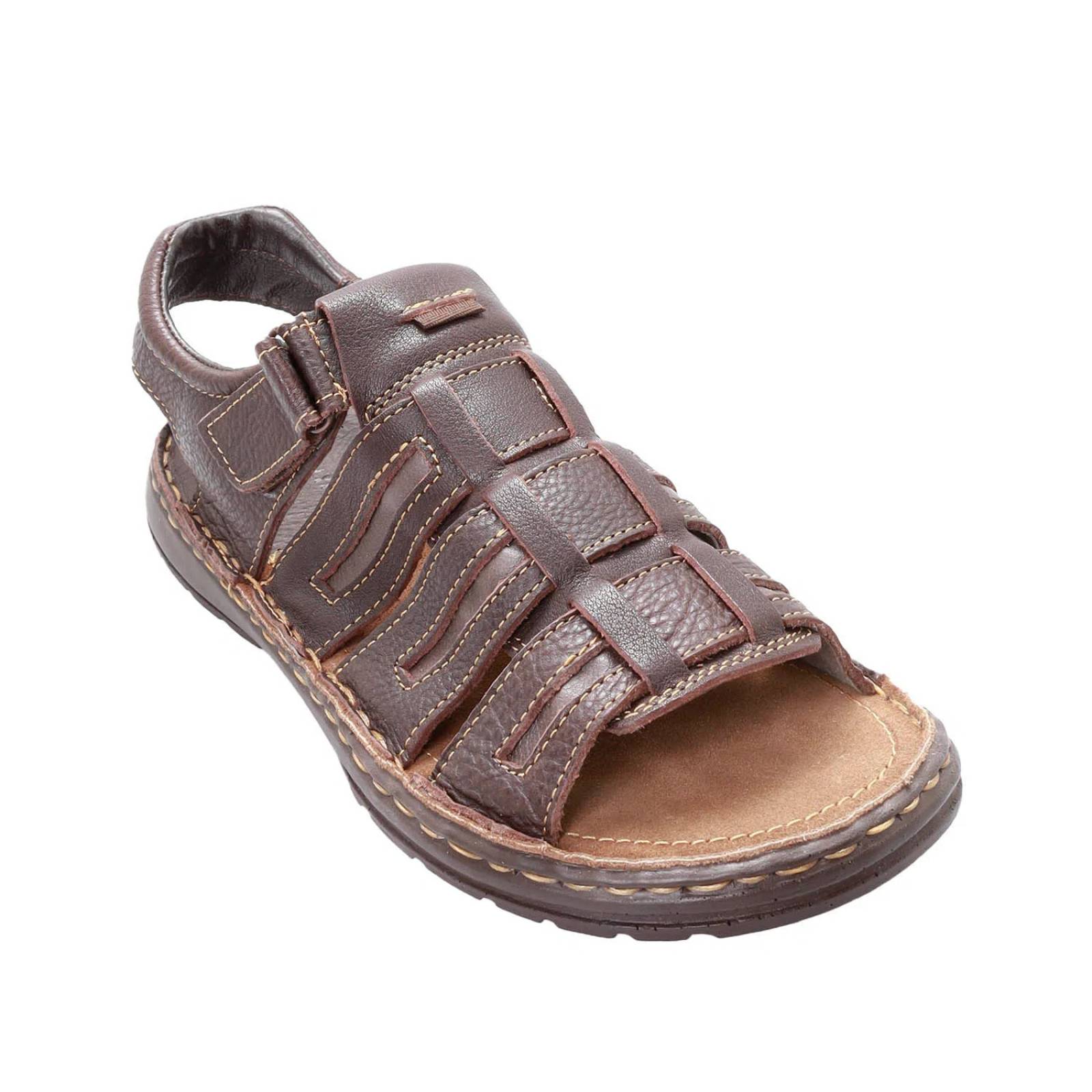 Sandalias cangrejeras piel hombre hot sale