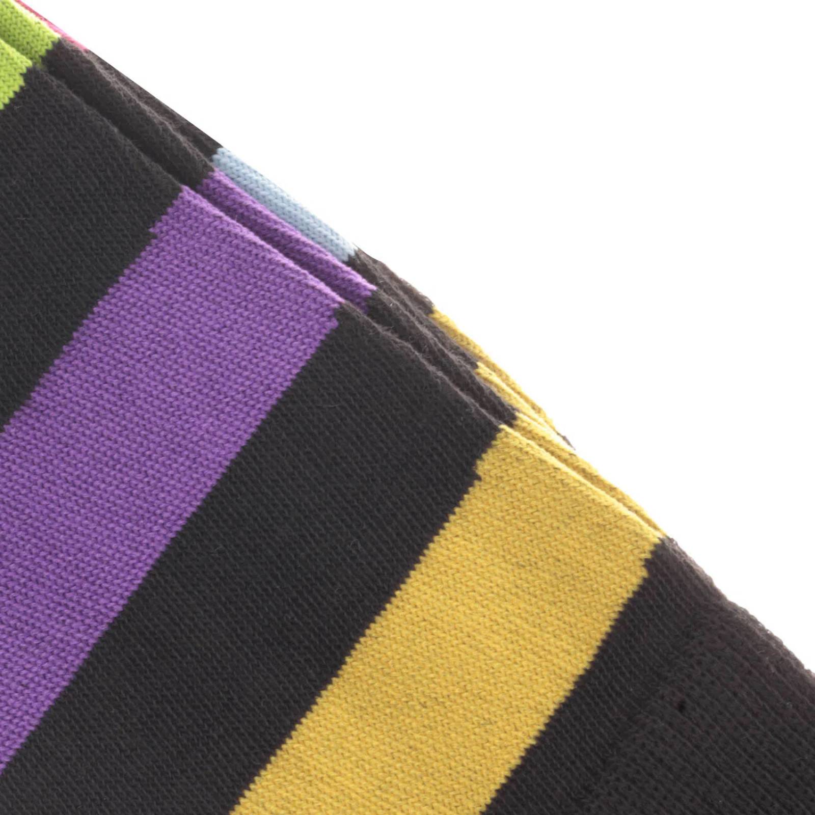 Calcetines Javier color negro con diseño de rayas D12840114501