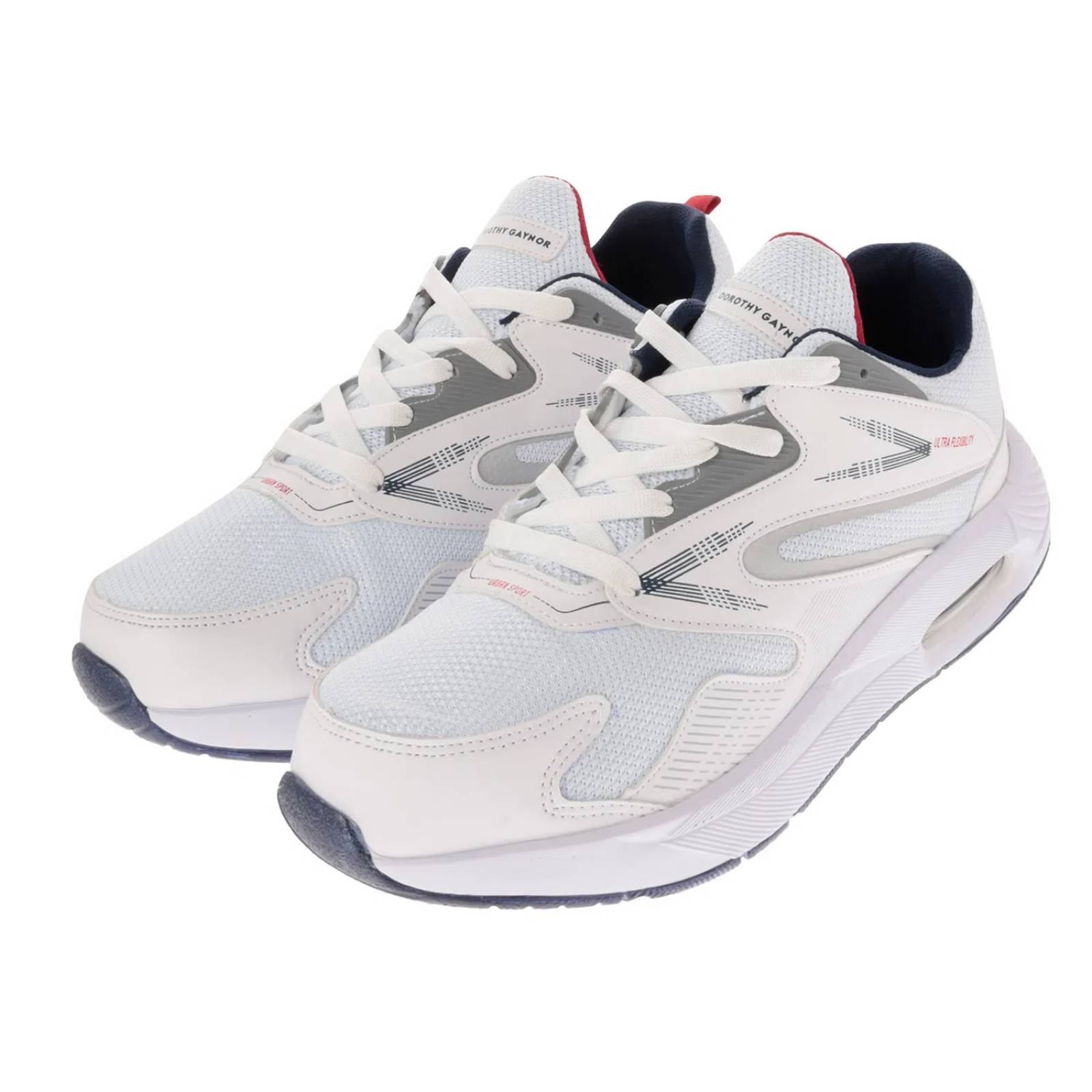 Tenis Fernando color blanco con burbuja de alto impacto y acentos de color D14170148620