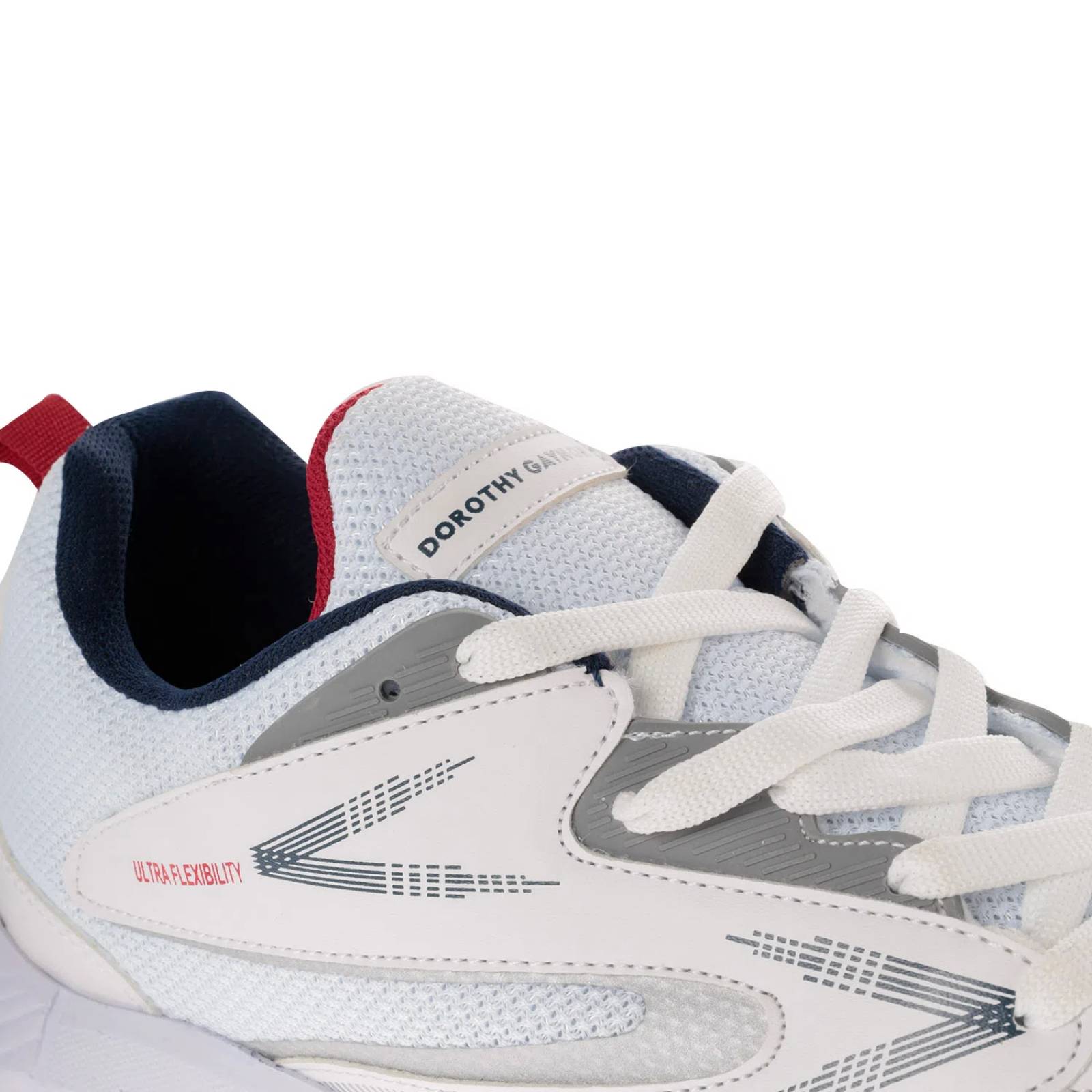 Tenis Fernando color blanco con burbuja de alto impacto y acentos de color D14170148620