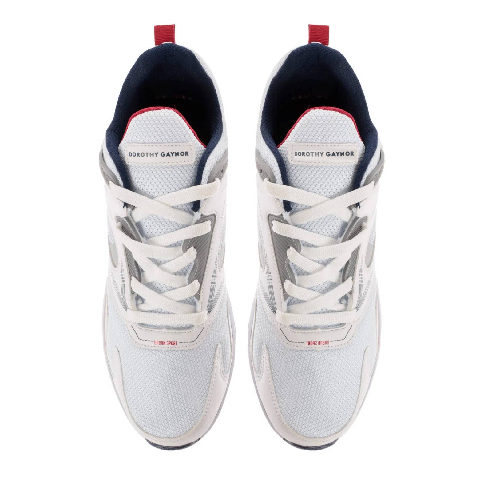 Tenis Fernando color blanco con burbuja de alto impacto y acentos de color D14170148620