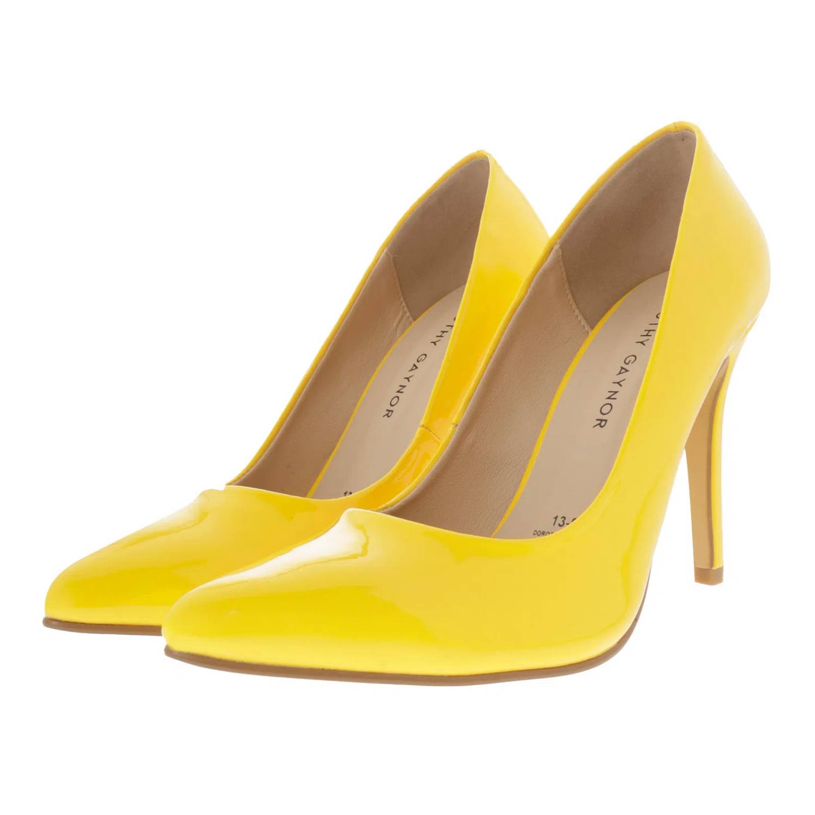 Zapatillas Liliana color amarillo charol