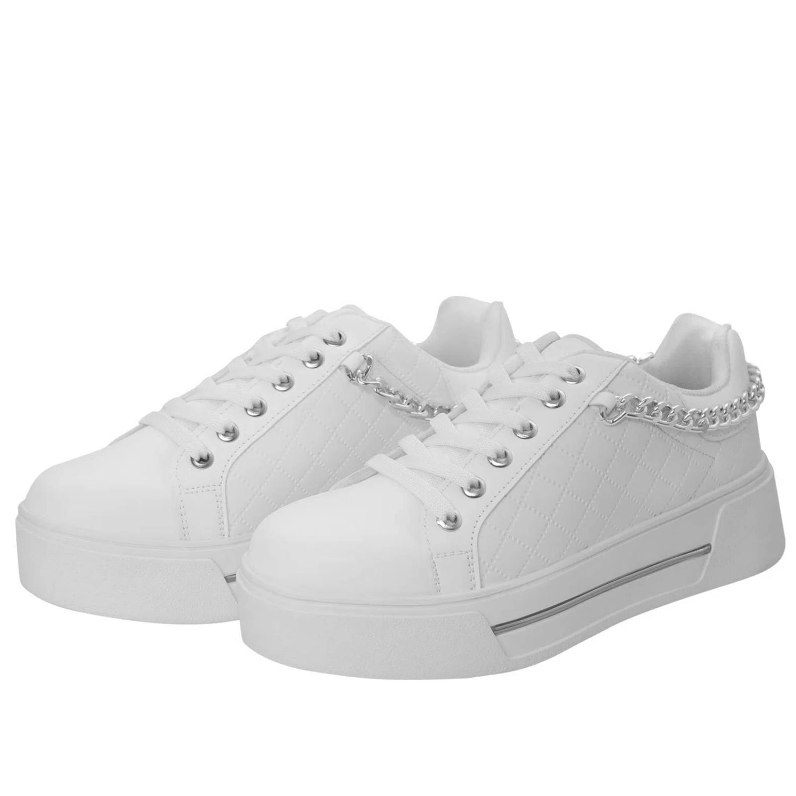 Tenis blancos de discount andrea