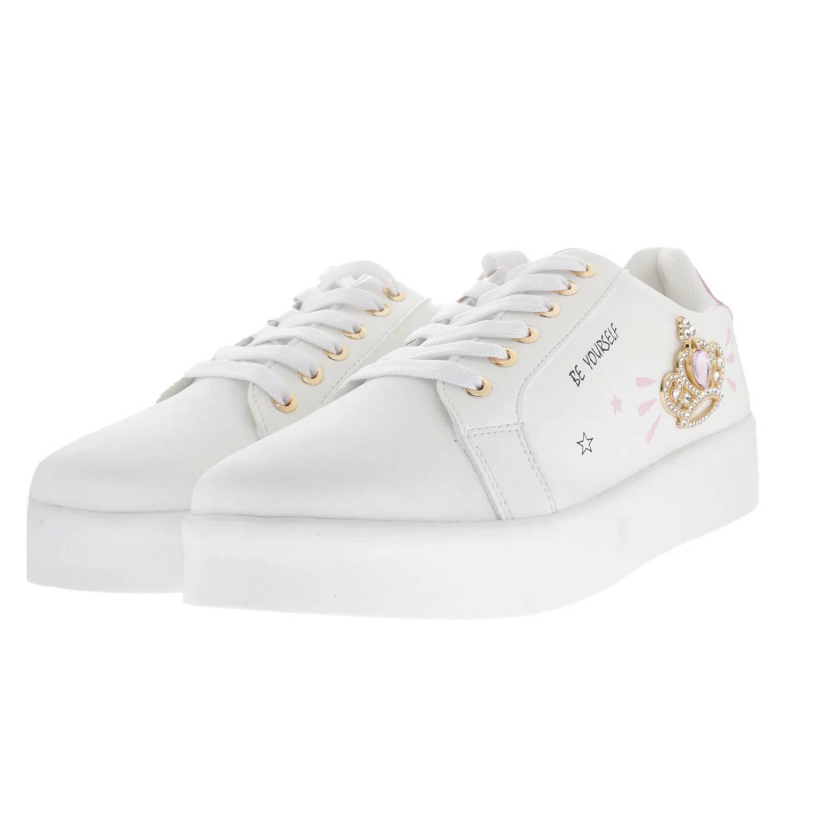 Tenis Andrea Color Blanco