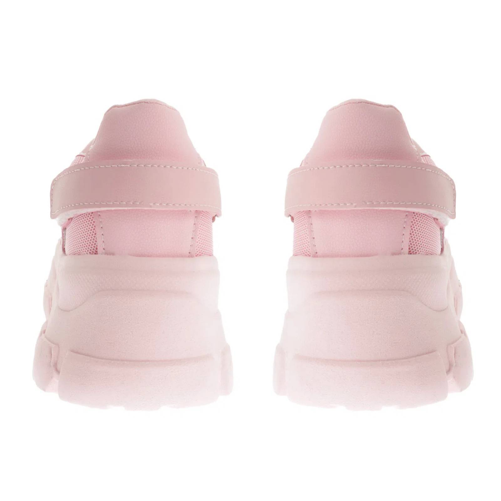 Tenis Rosalía color rosa con suela alta D14170144590