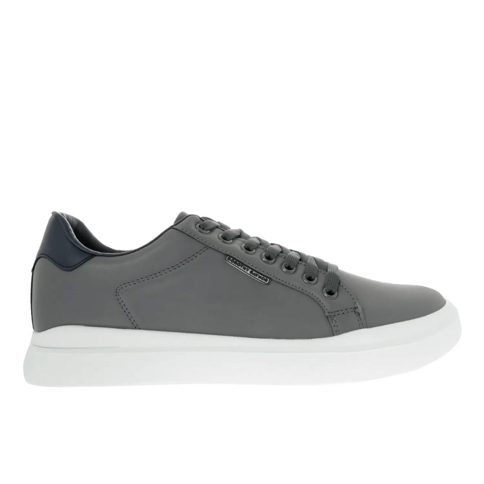 Tenis Fernando color gris claro con agujetas D14170153561