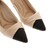 Zapatillas Ángela color maquillaje con contraste en punta D14240127640