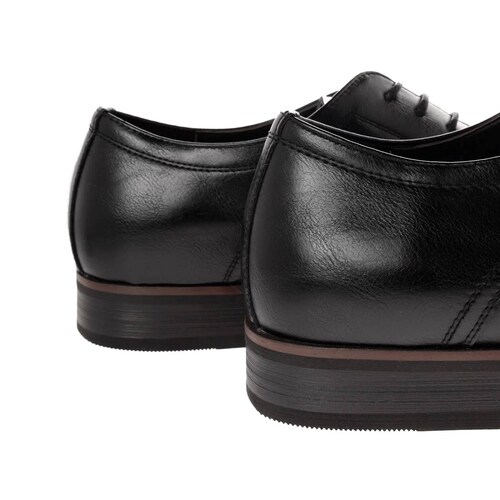 Zapatos Paulo color negro con costura en la punta D14590137501