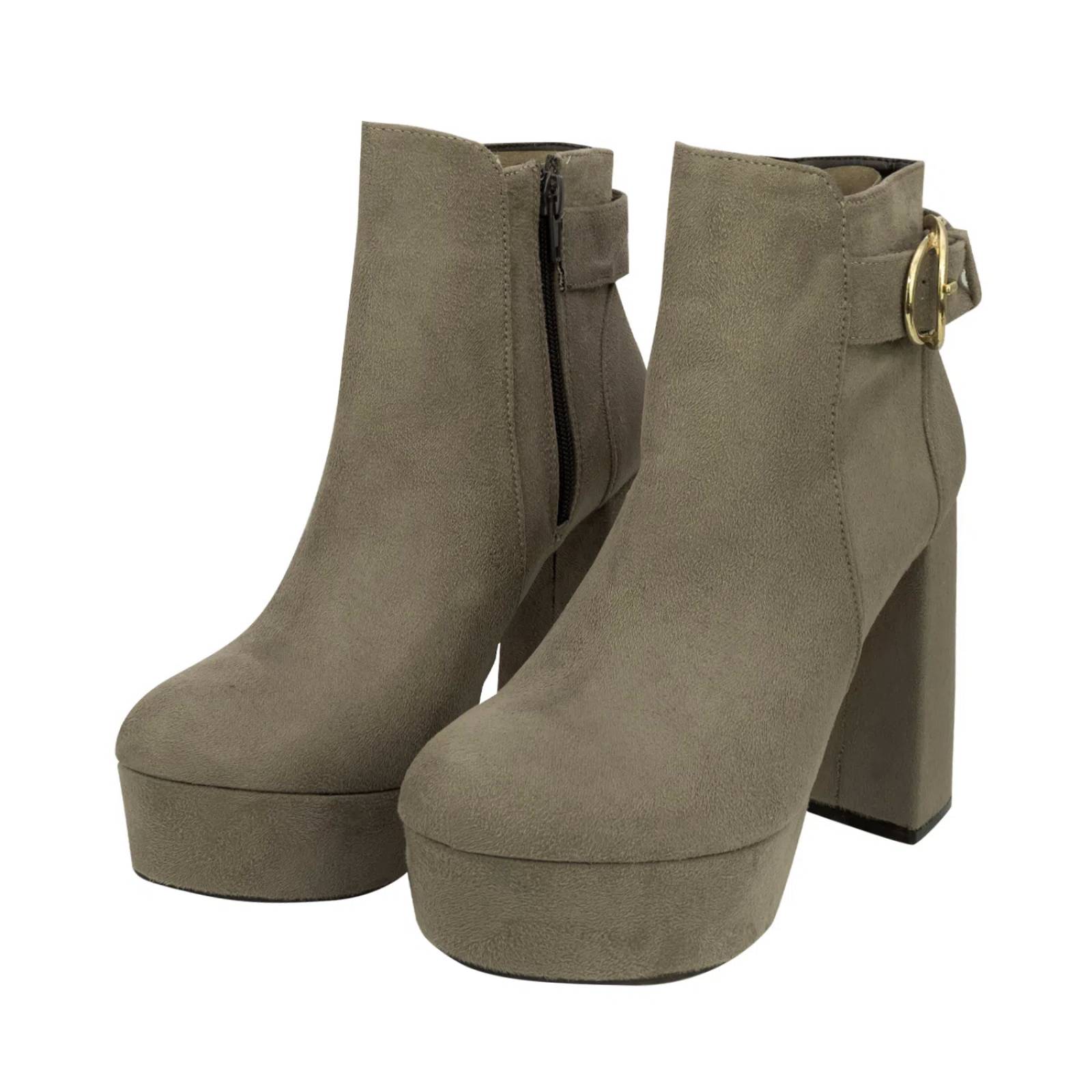 Bota Agata Color Taupe D12460131563