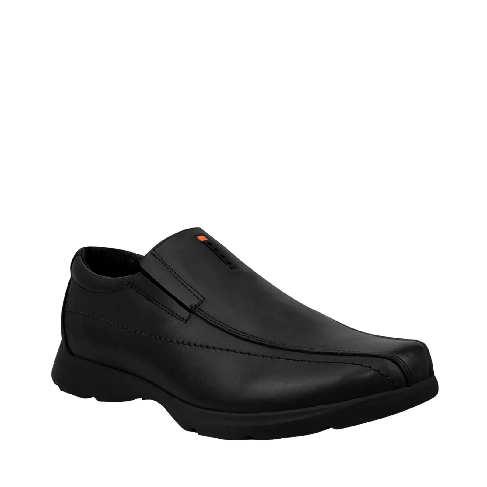 Mocasín Edwin Color Negro de Piel  D06300122501