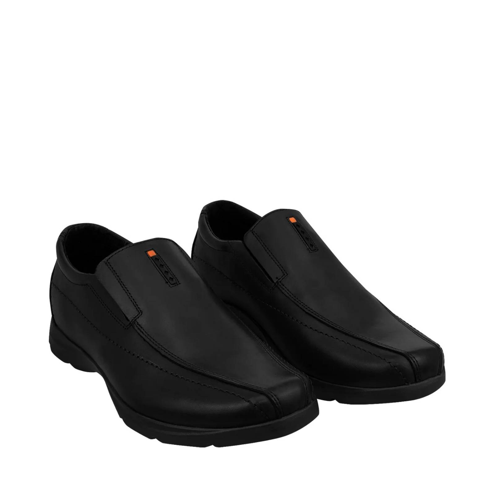 Mocasín Edwin Color Negro de Piel  D06300122501