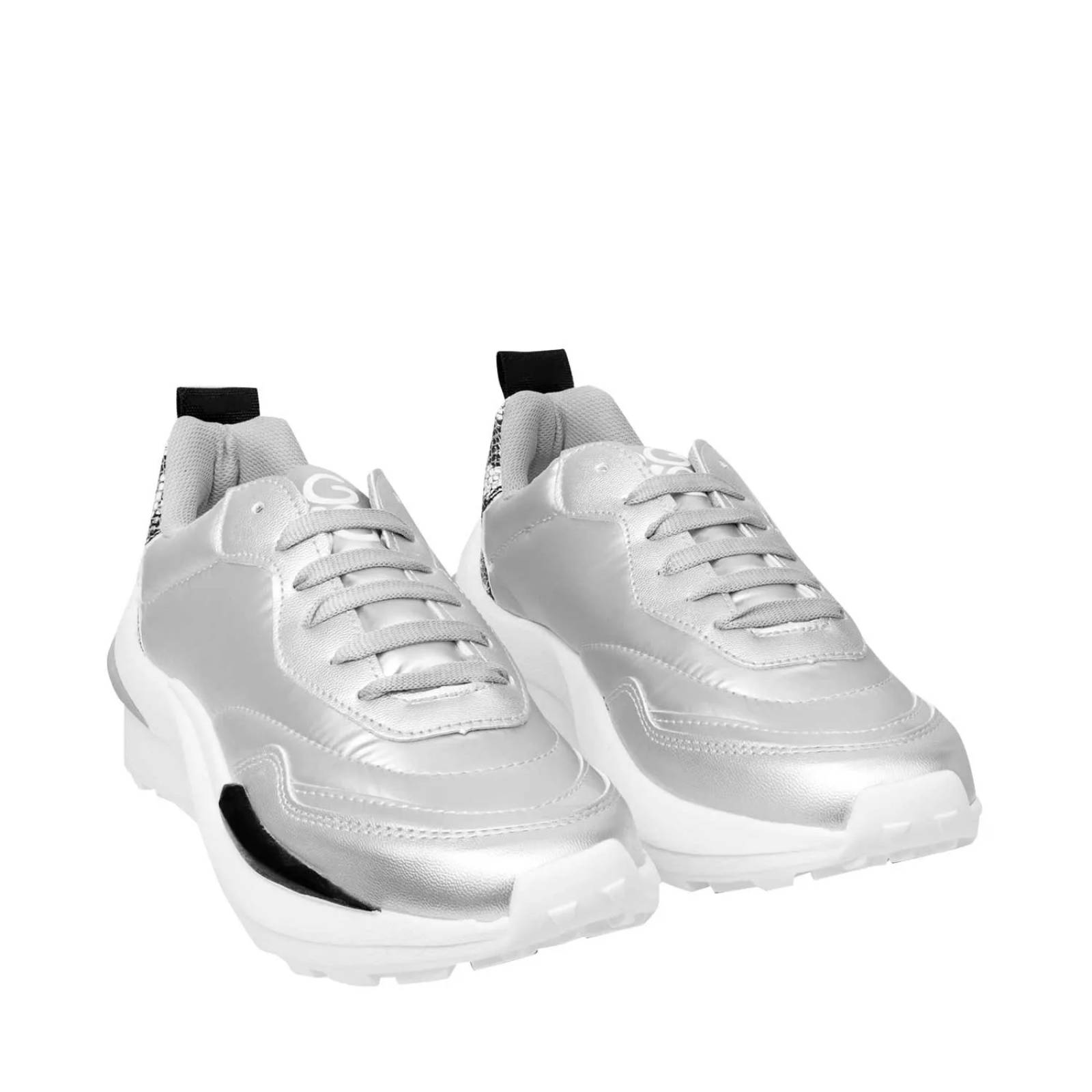 Tenis Sandra Color Plata D02801055612