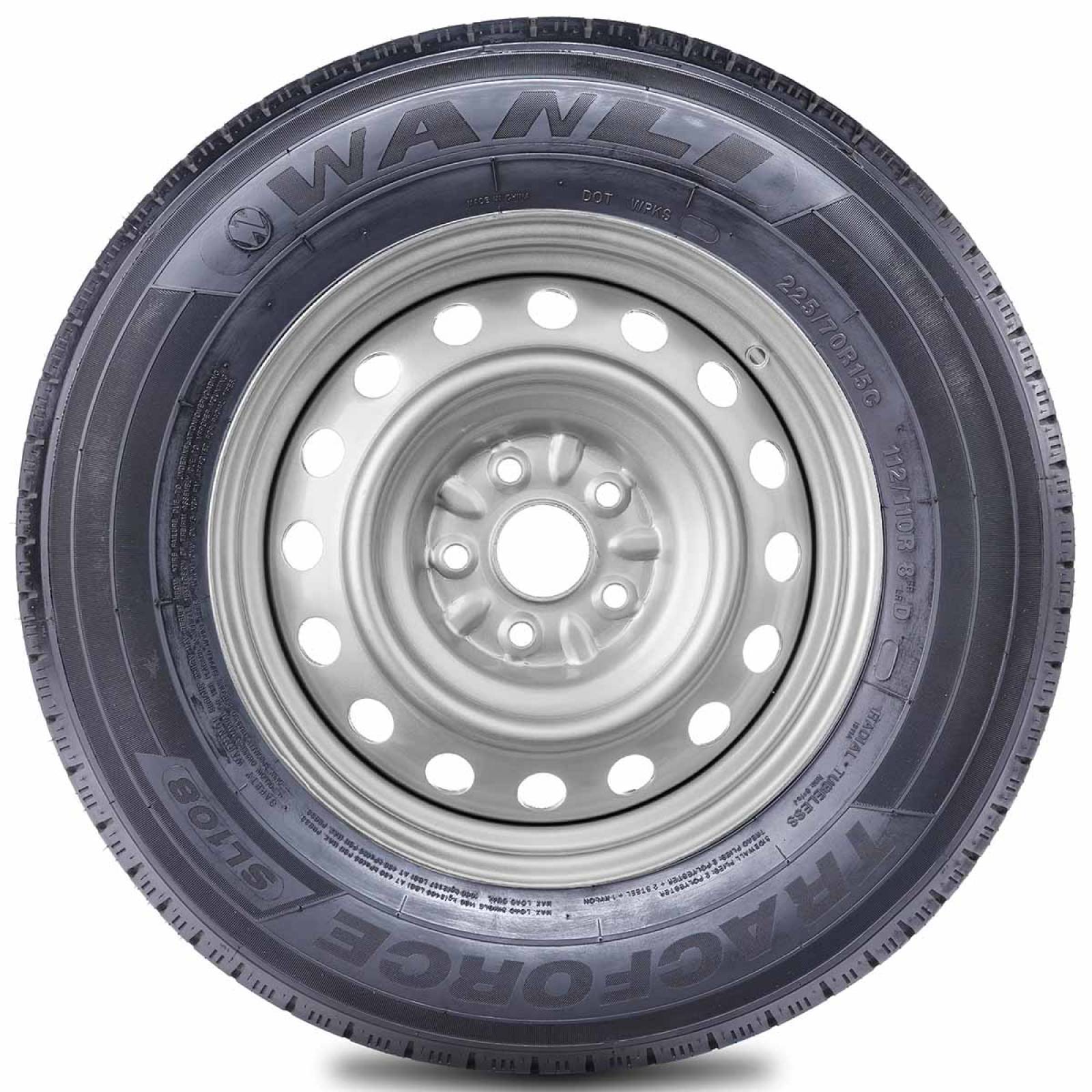 Paquete 2 llantasLT195/70R15 104/102R Wanli SL108