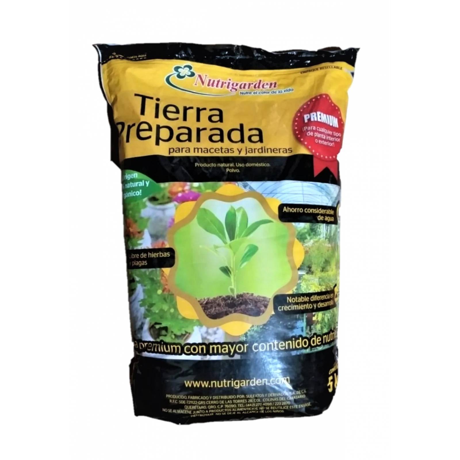 Tierra preparada premium 5 kg