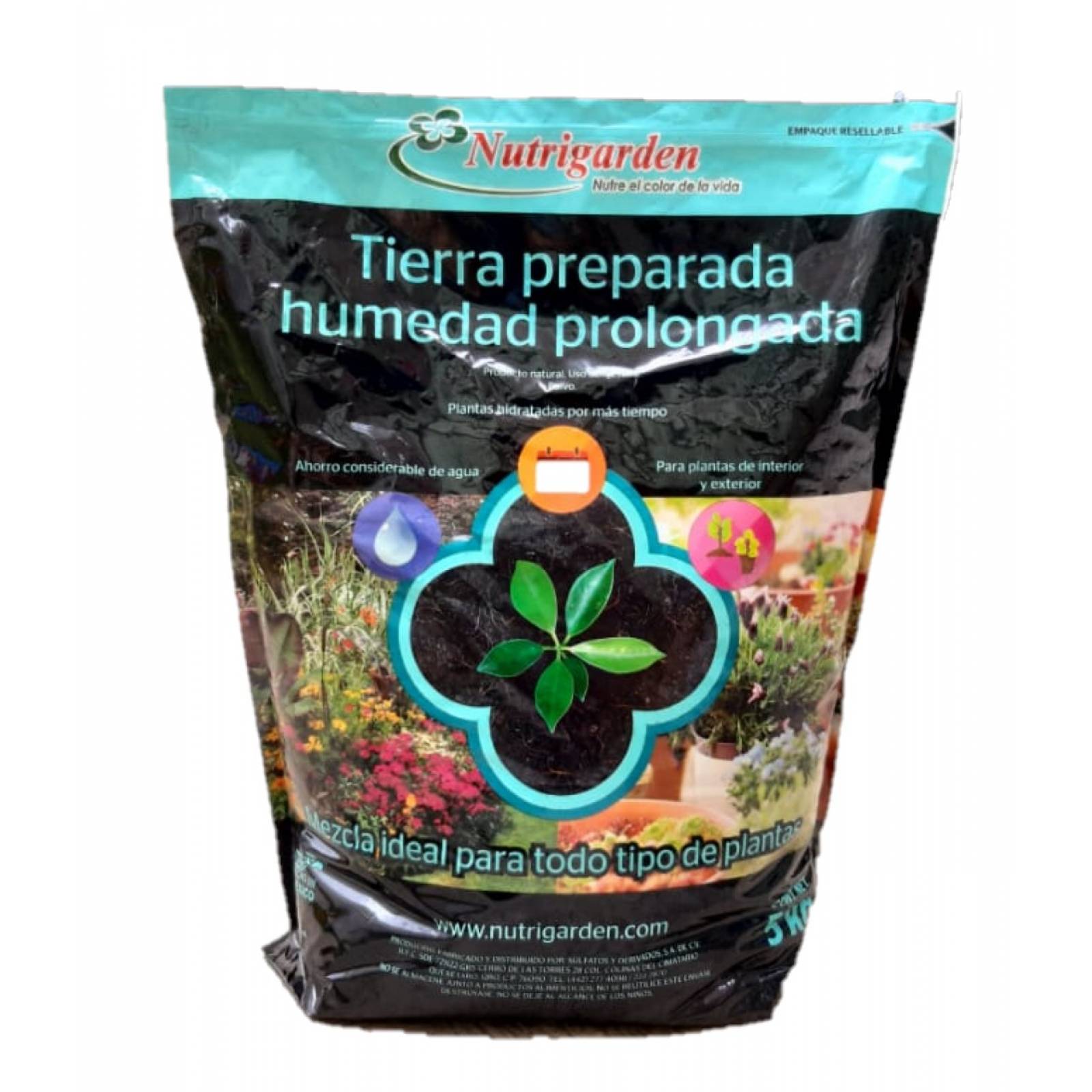 Tierra de humedad prolongada 5 kg