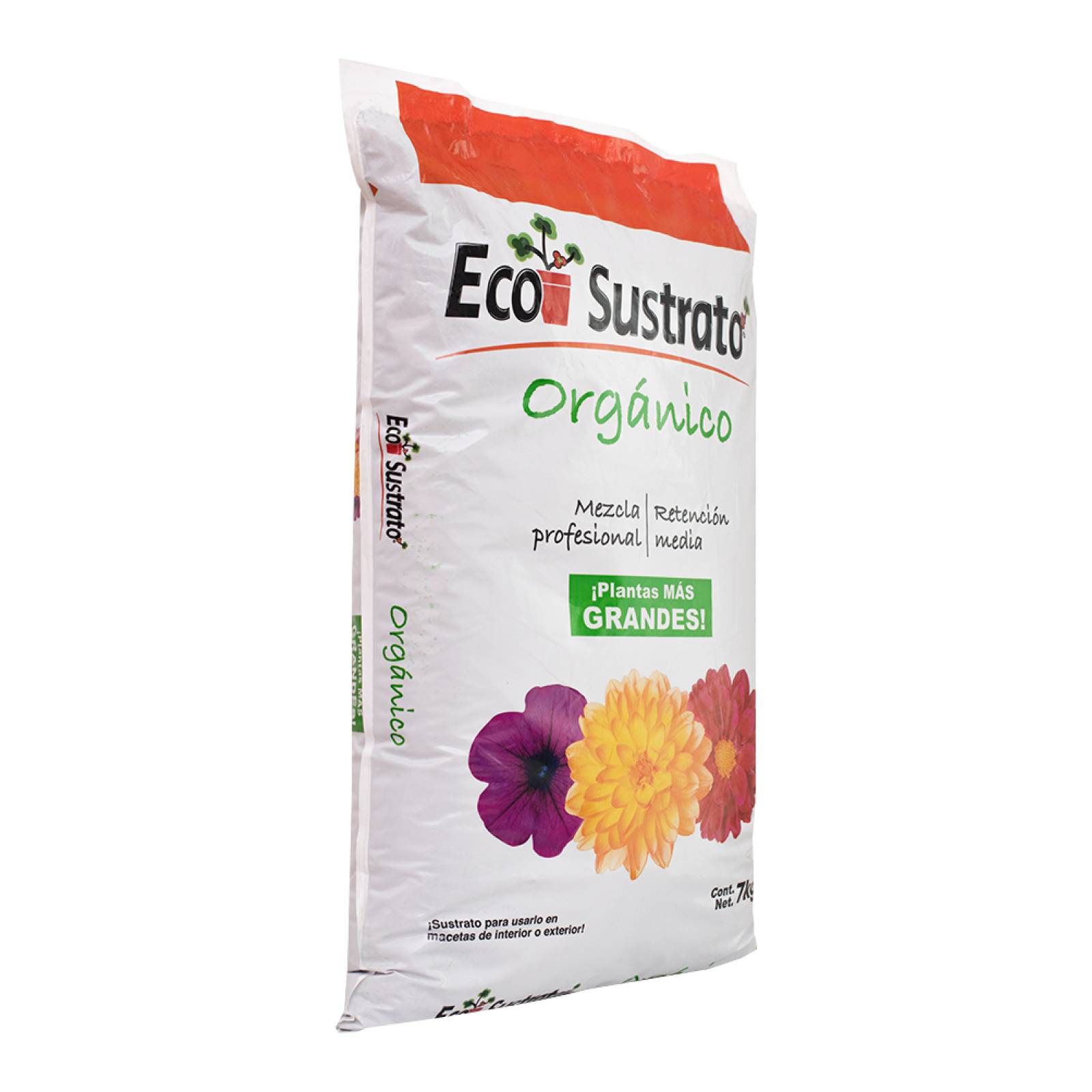 Ecosustrato orgánico. Tierra orgánica. Bolsa 7 kg