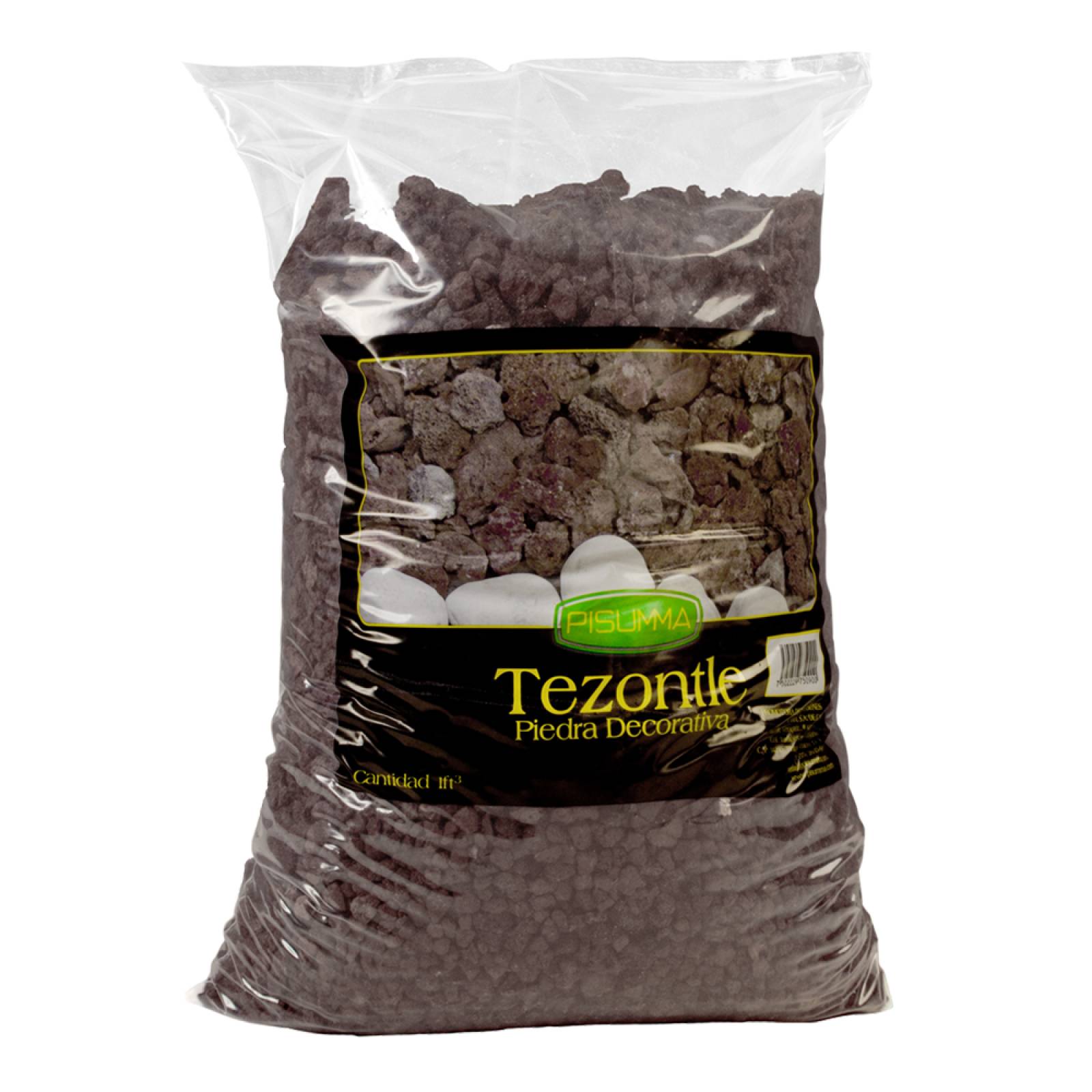 Tezontle negro - piedra decorativa Costal 28 LT