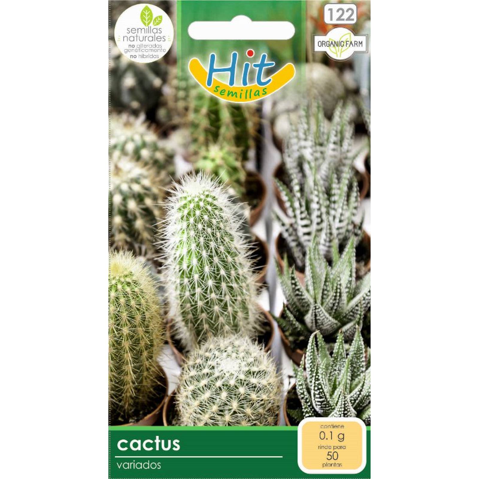 Semillas Cactus variados