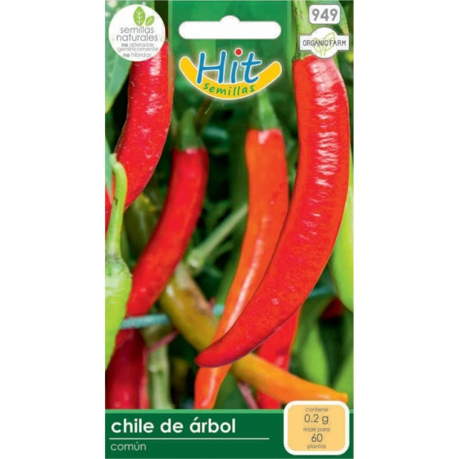 Semillas de Chile de árbol
