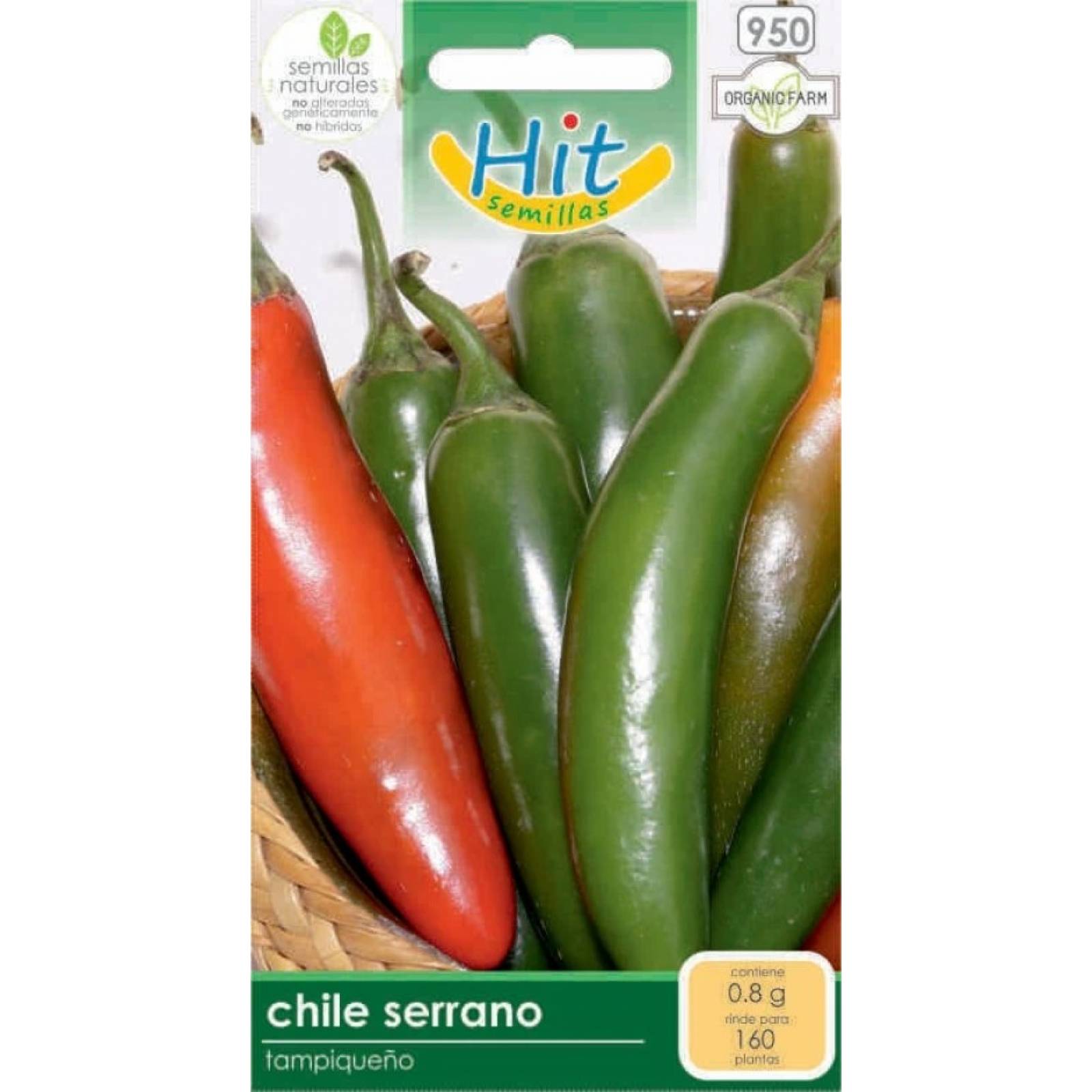 Semillas de Chile serrano