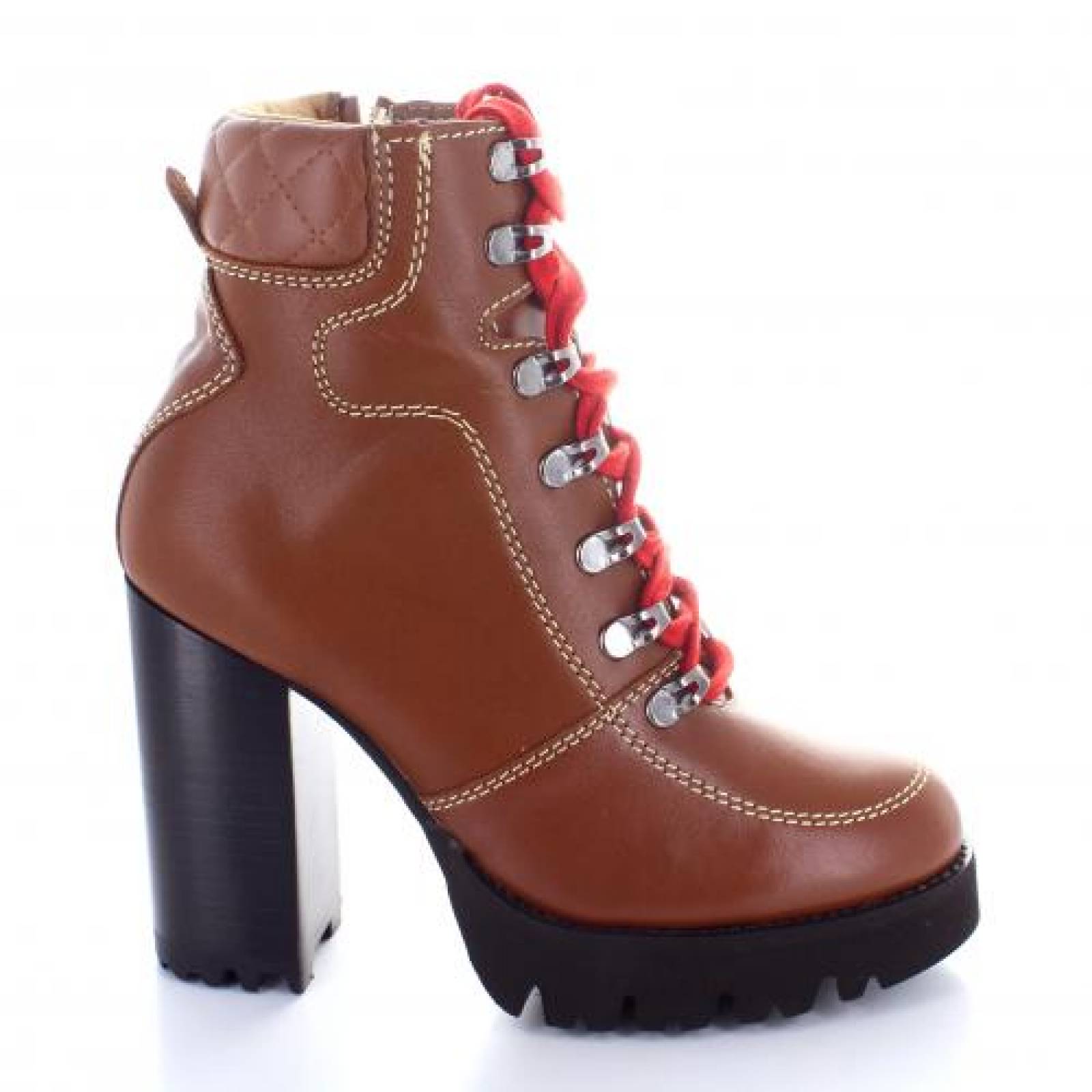 Botin Dama Piel con Tacon