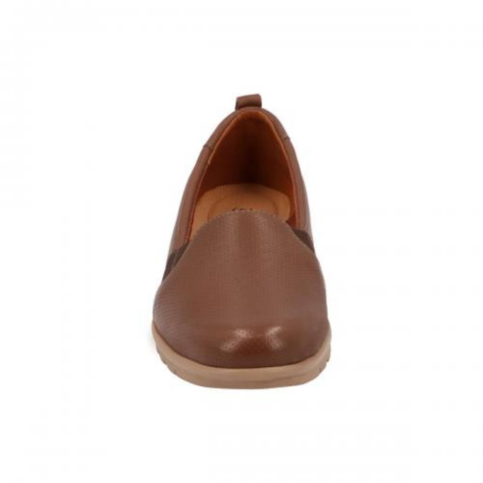 Mocasin para Mujer Flexi  102802 Color Tan