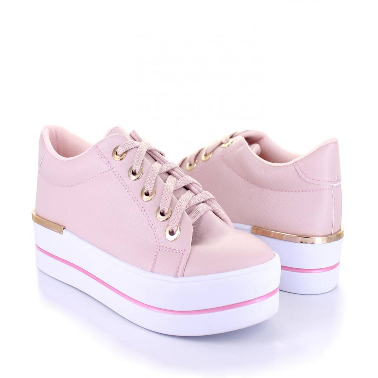 Tenis Mujer Redbery con Plataforma Rosa