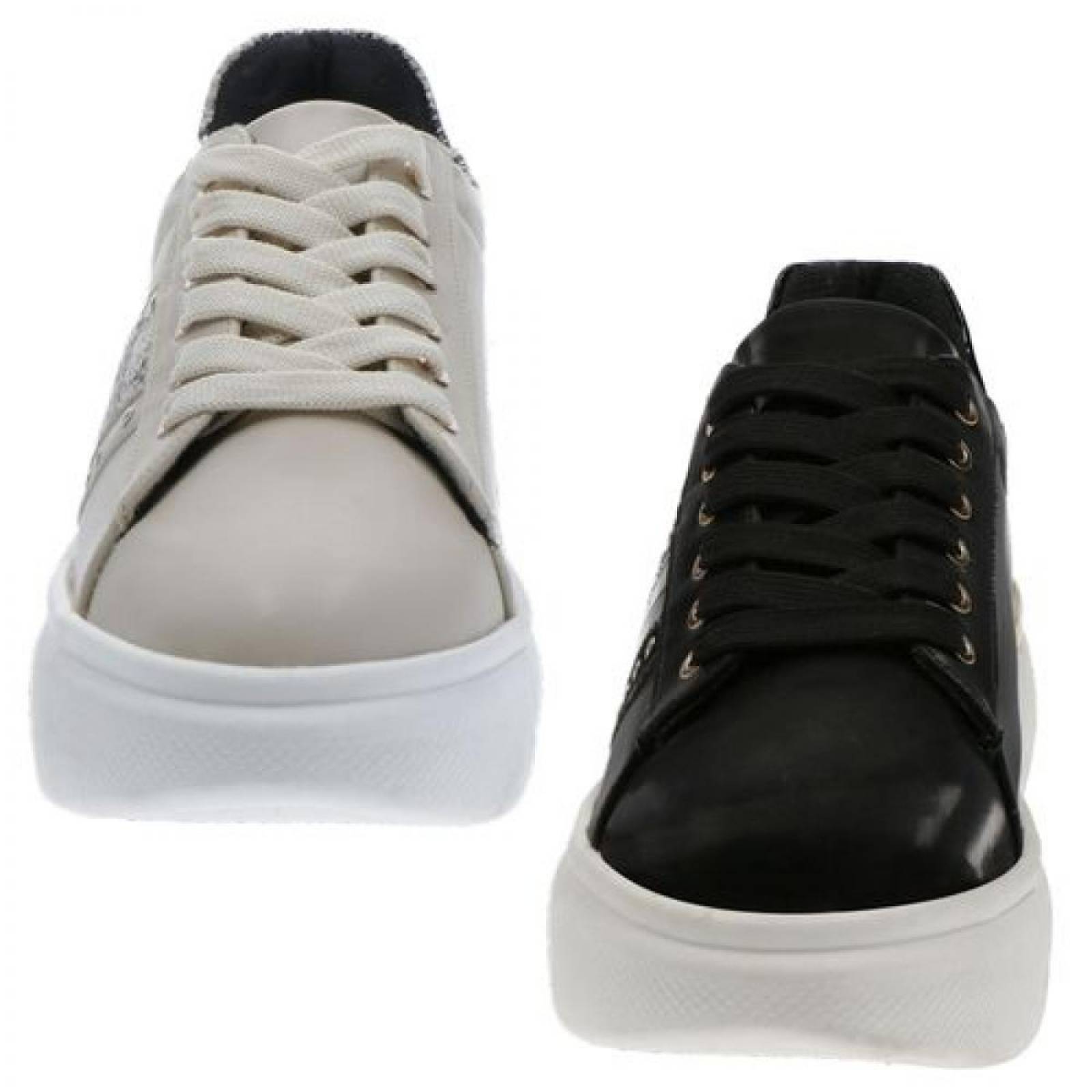 Tenis Para Mujer 4 Elementos Negros