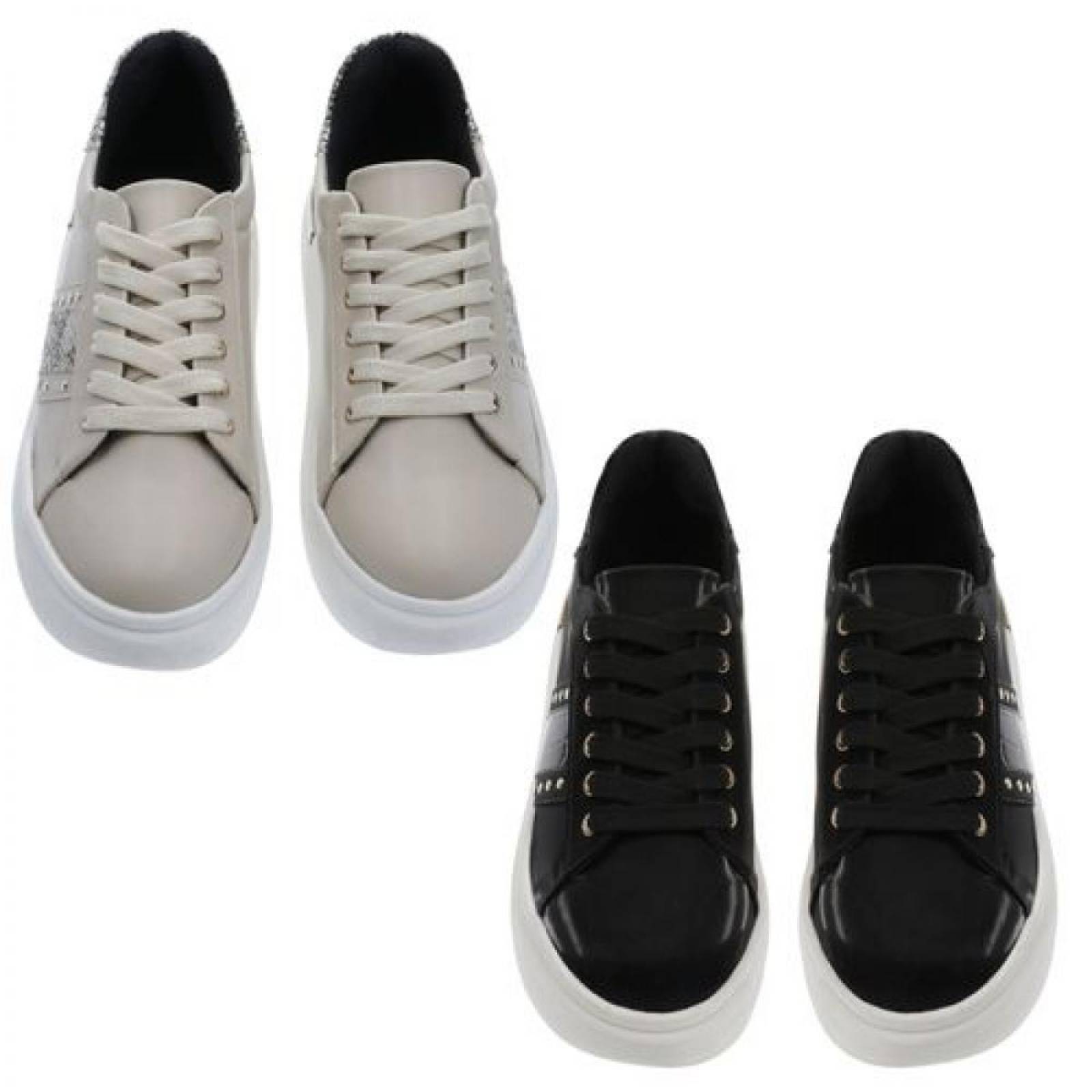 Tenis Para Mujer 4 Elementos Negros