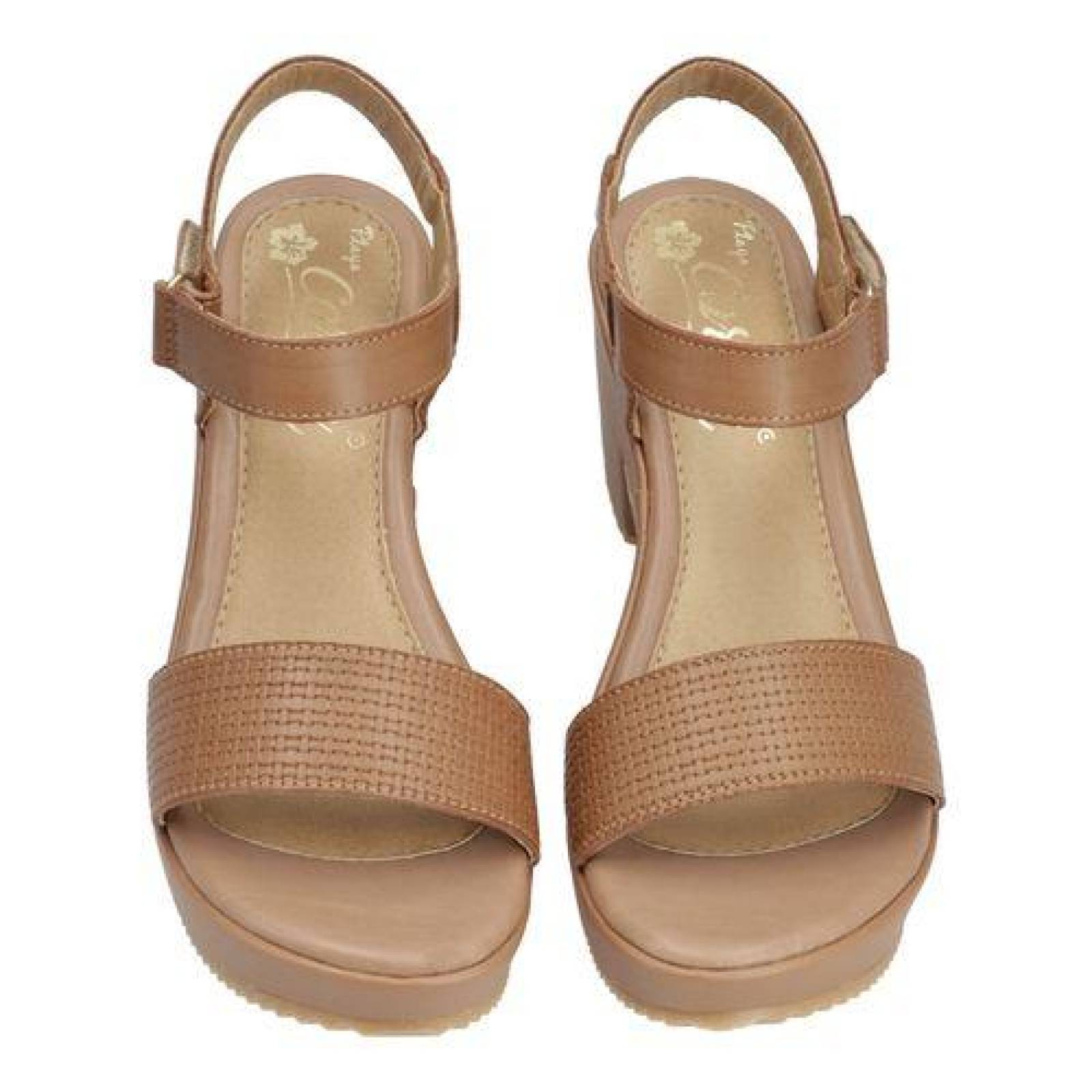 Zapatilla Abierta Playa Caribe Beige