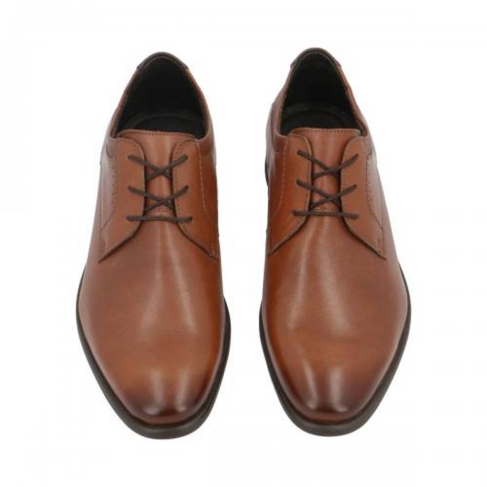 Zapatos cafes hombre online flexi