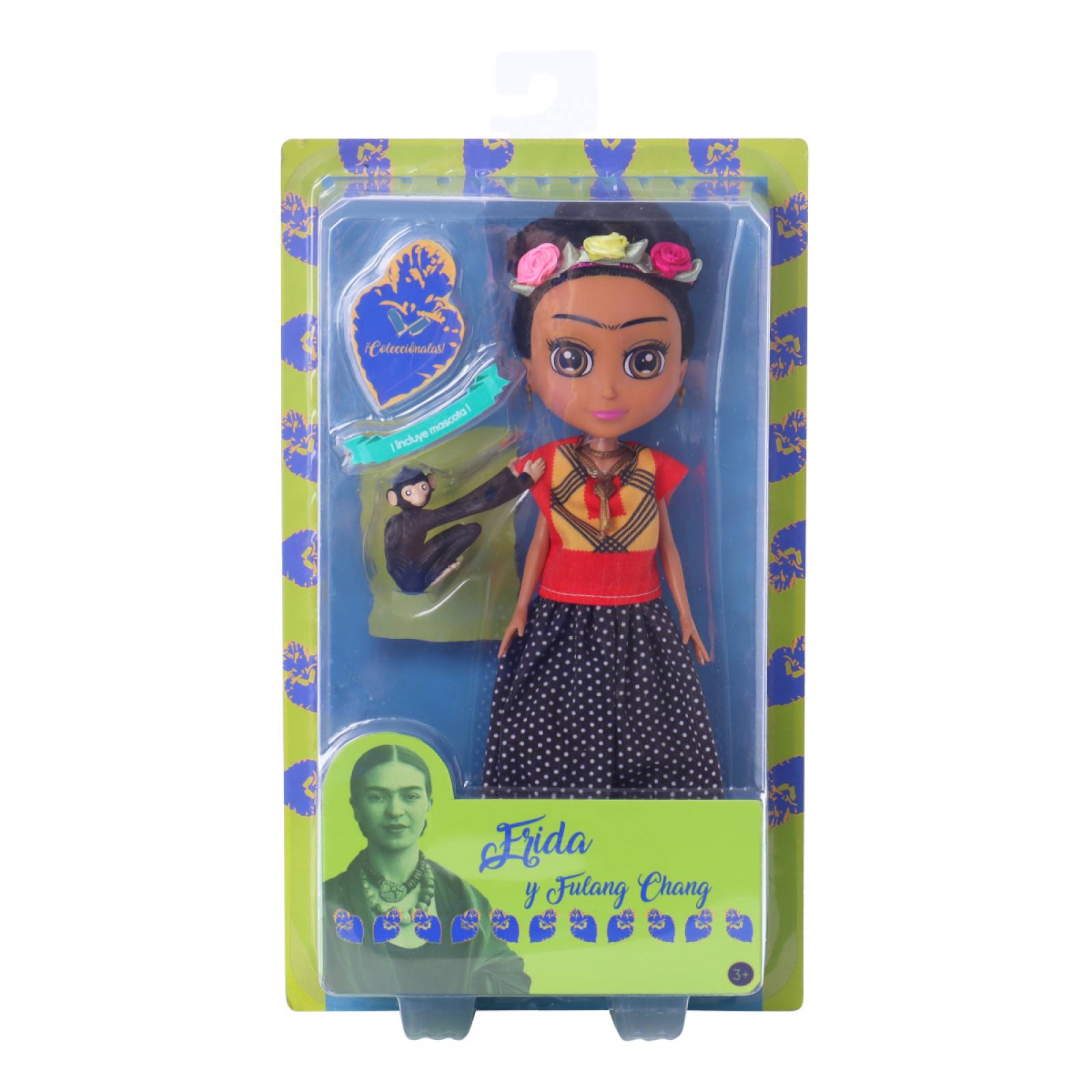 Frida De Mis Amores - Frida Fashion Doll Con Mascota Fulang Chang