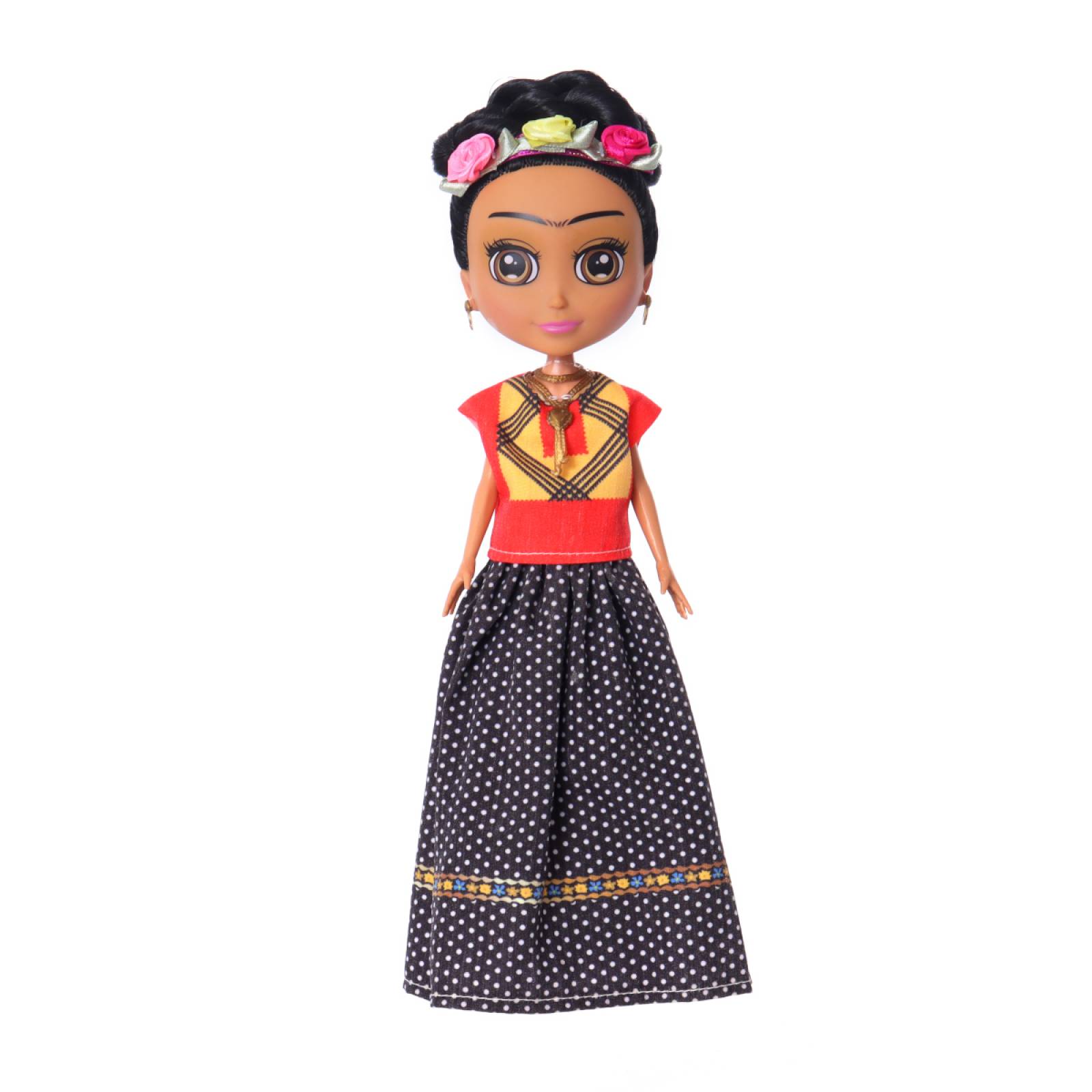 Frida De Mis Amores - Frida Fashion Doll Con Mascota Fulang Chang