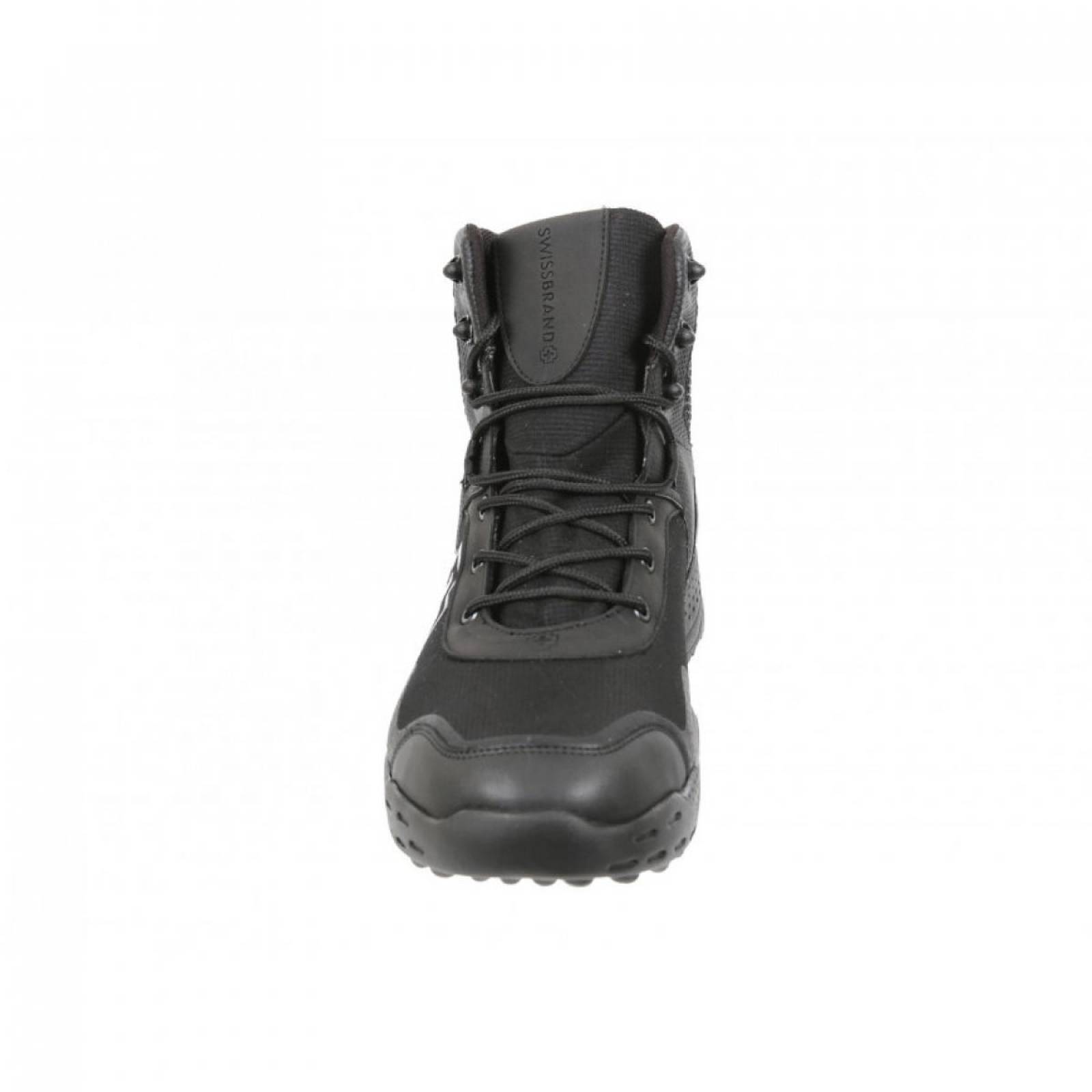 Bota Táctica Swissbrand Brienz Negro 491 Caballero