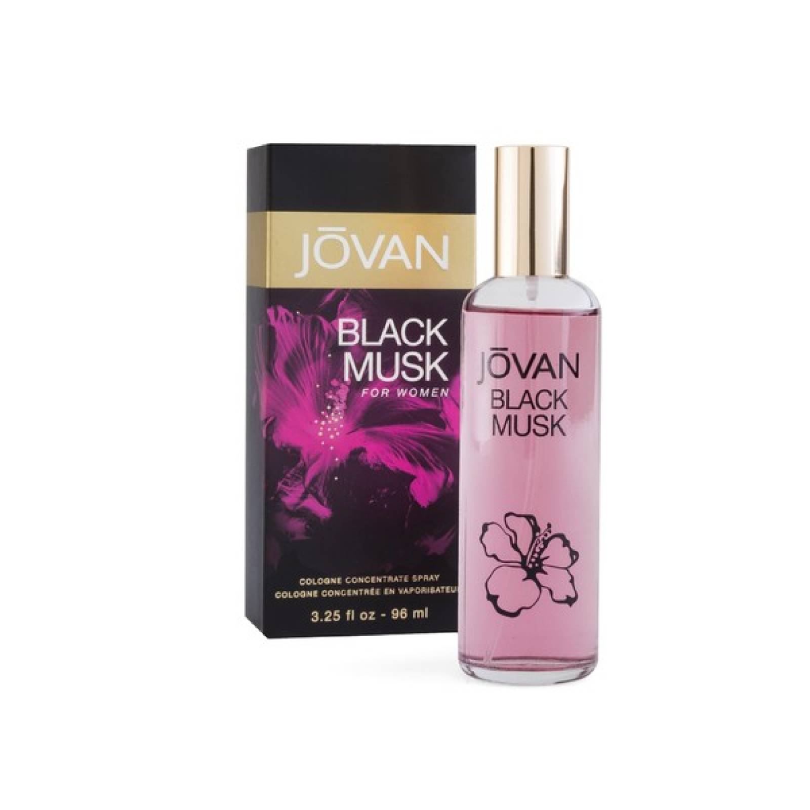 JOVAN BLACK MUSK 96ML COLONIA SPRAY DAMA