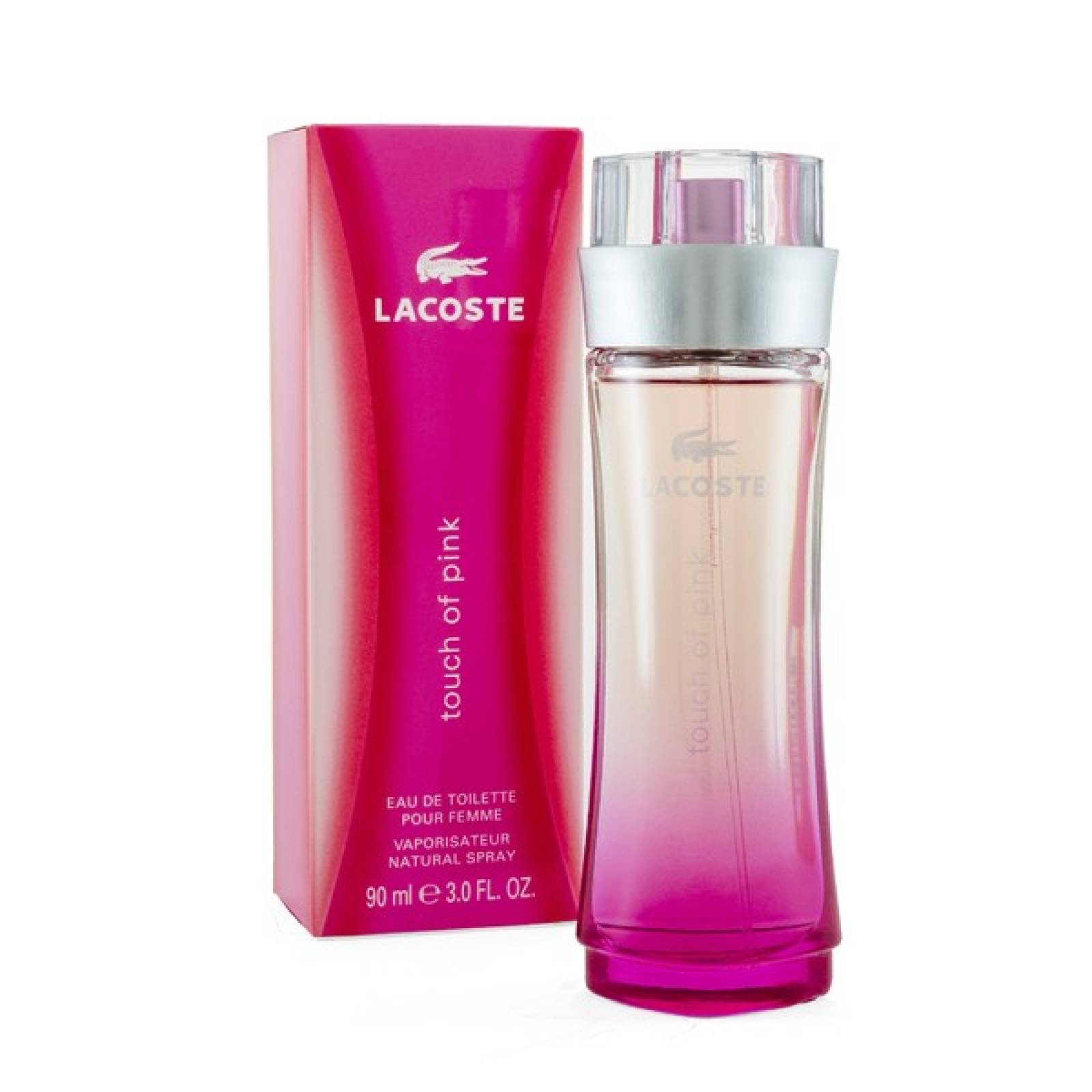 LACOSTE TOUCH OF PINK 90ML EDT SPRAY DAMA
