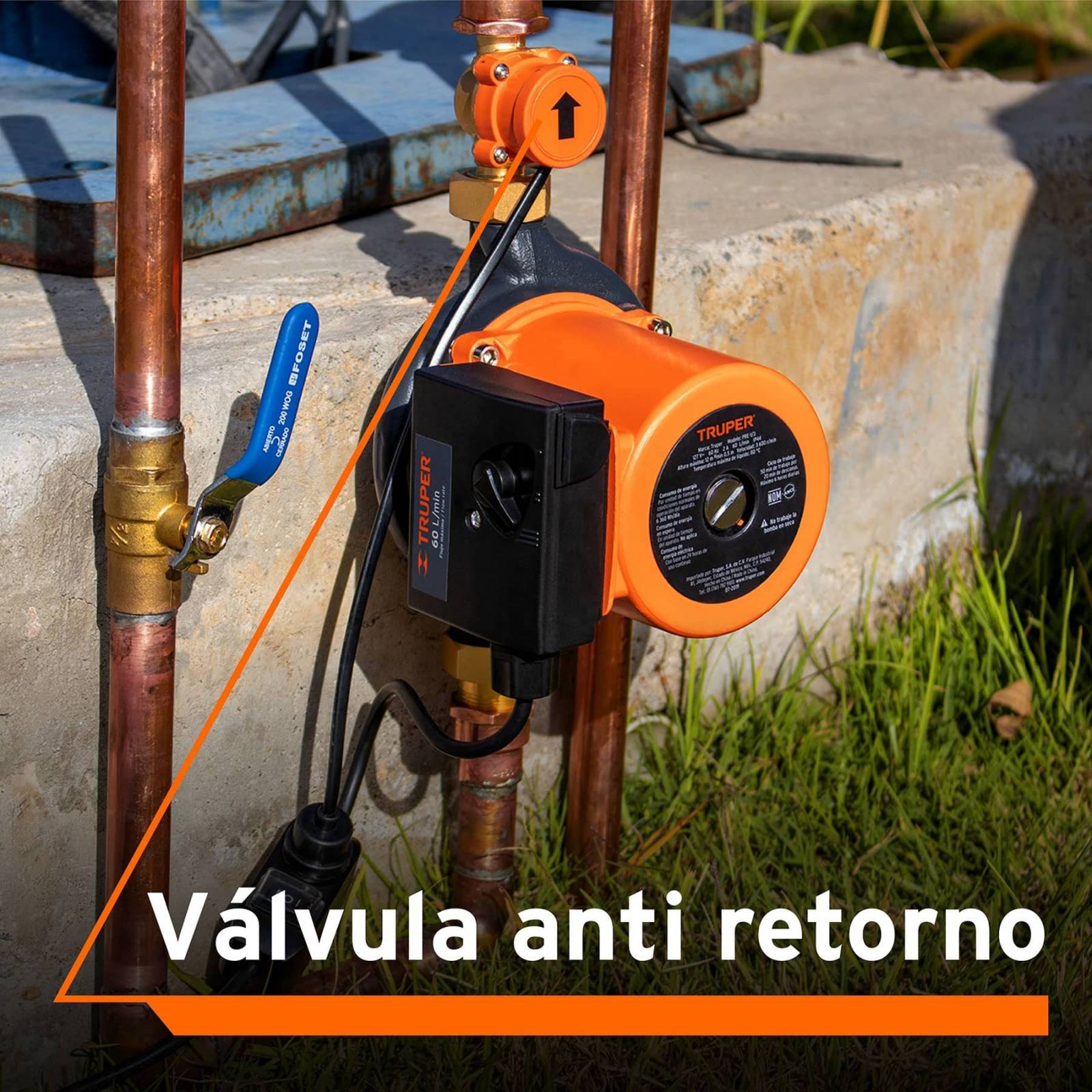 Bomba Presurizadora 1/3 HP PRE-1/3 TRUPER