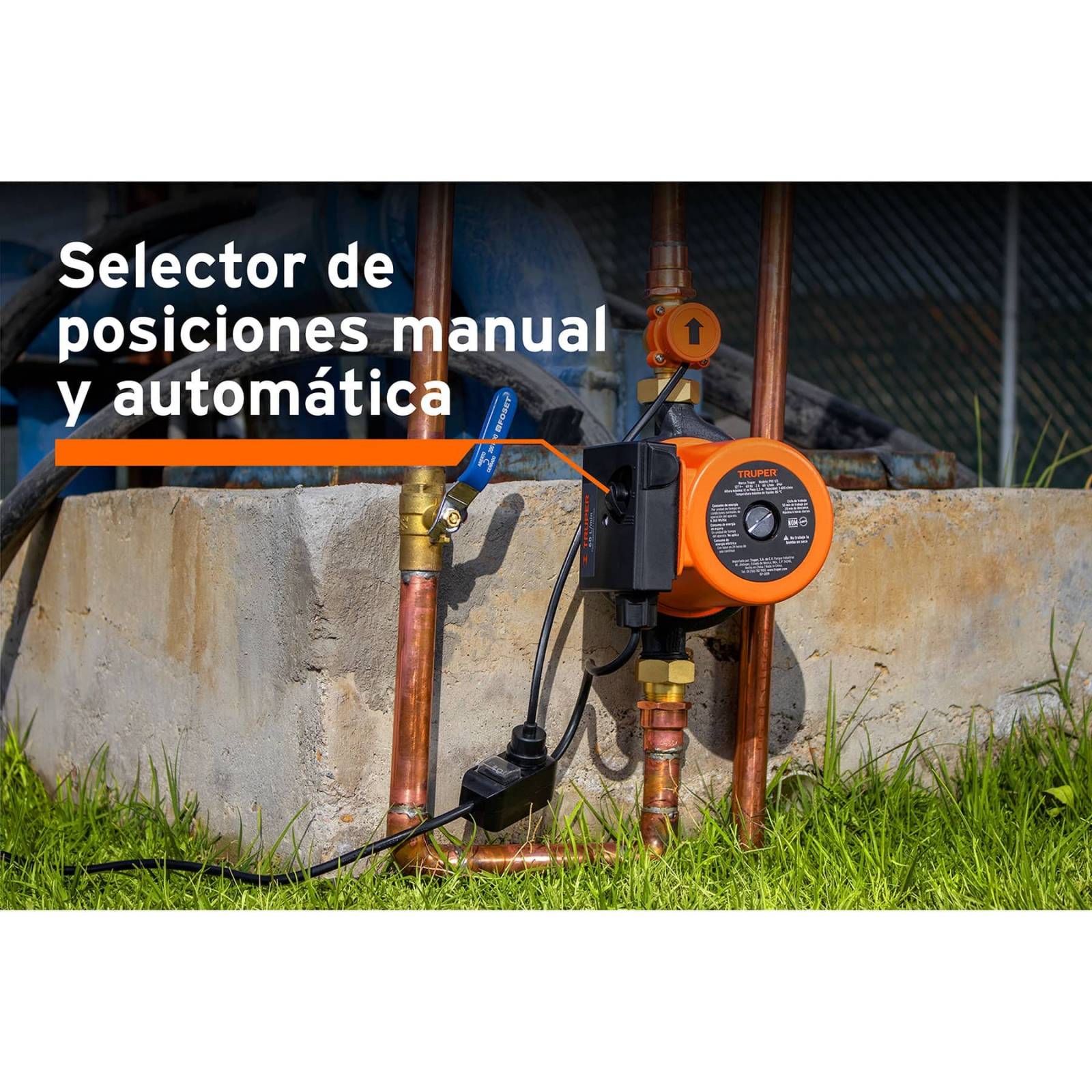 Bomba Presurizadora 1/3 HP PRE-1/3 TRUPER