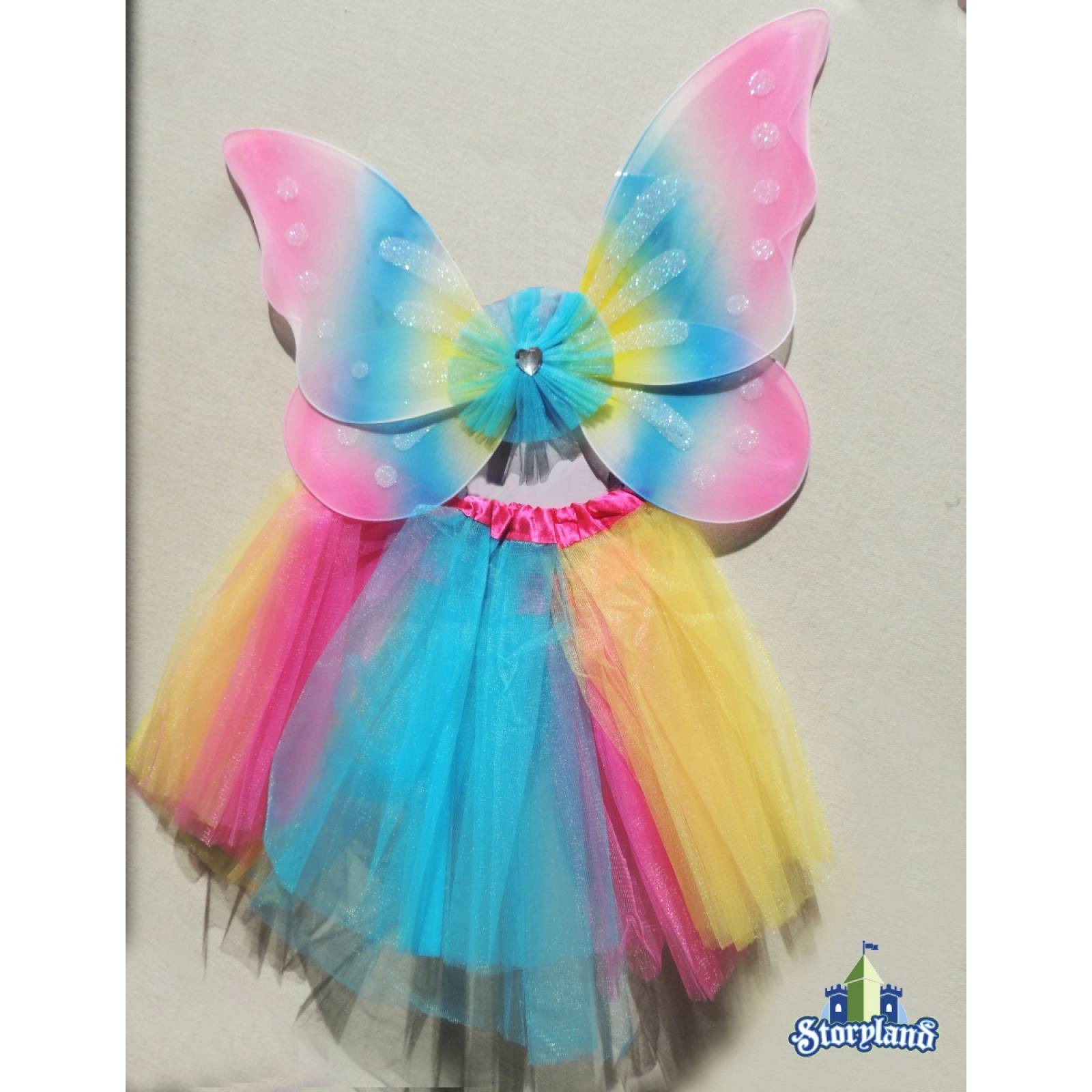 Disfraz De Mariposa Niña 2-6 Años