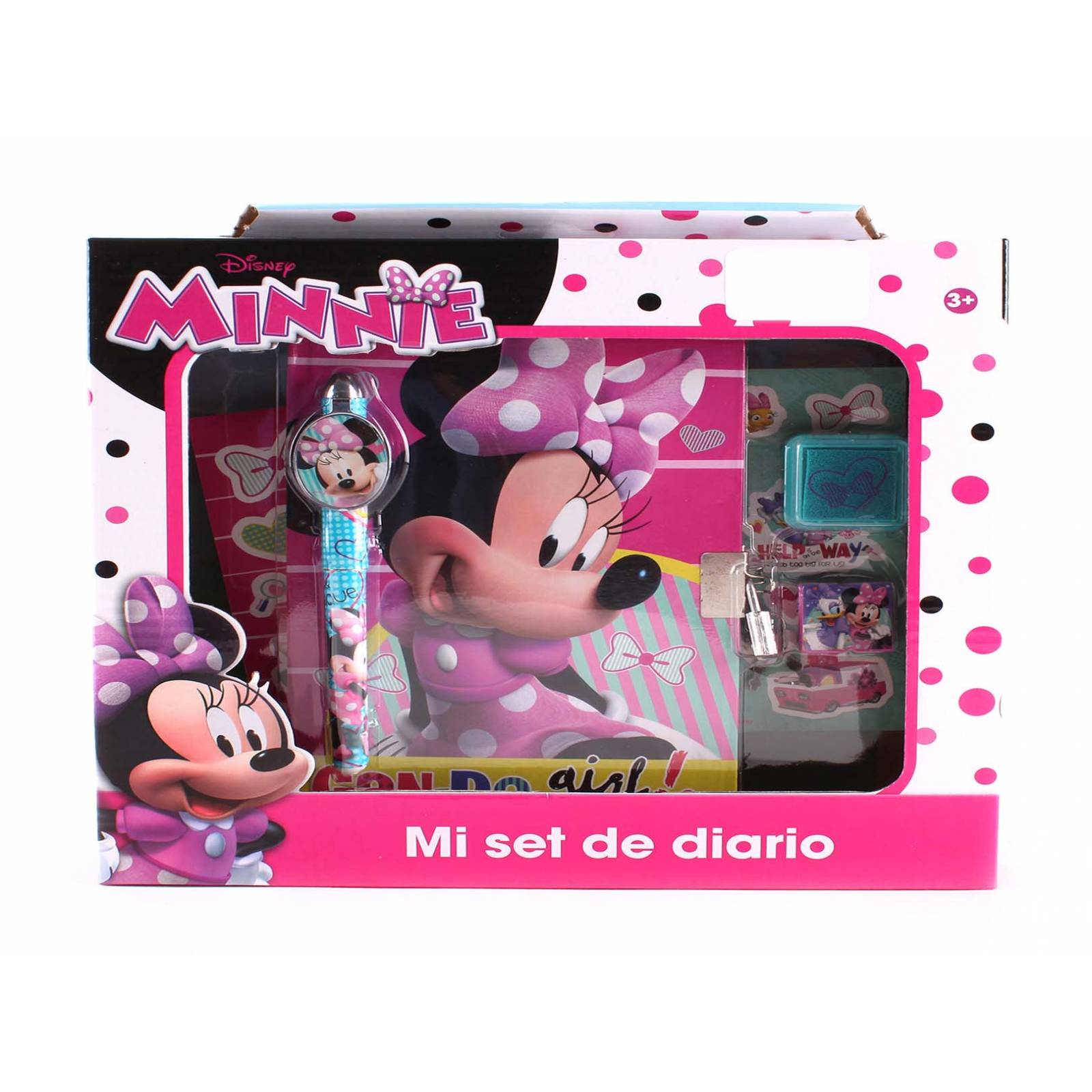 Set De Diario Minnie Golden Toys