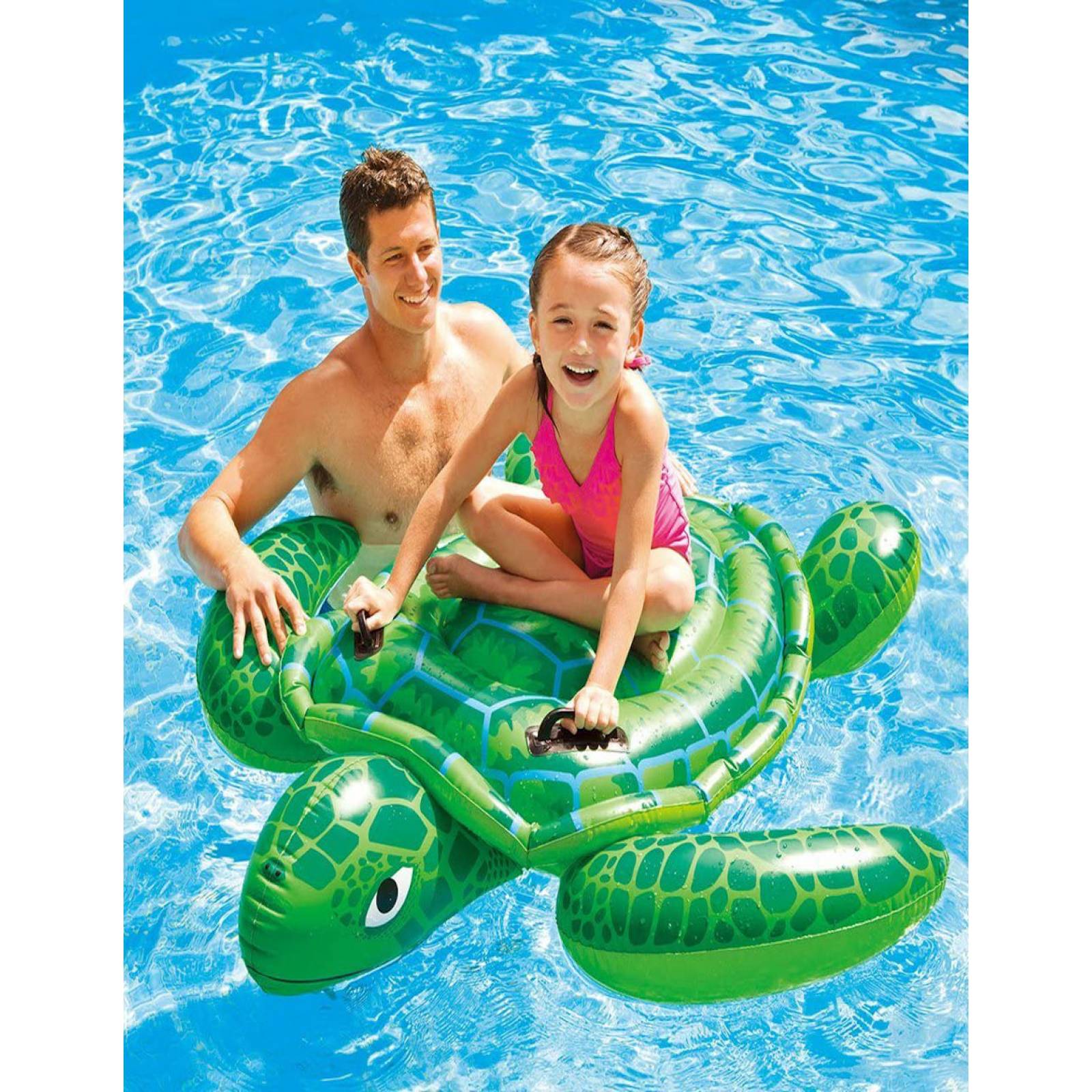 Tortuga Inflable Flotador  de 181 x 170 cm para Piscina Storyland.