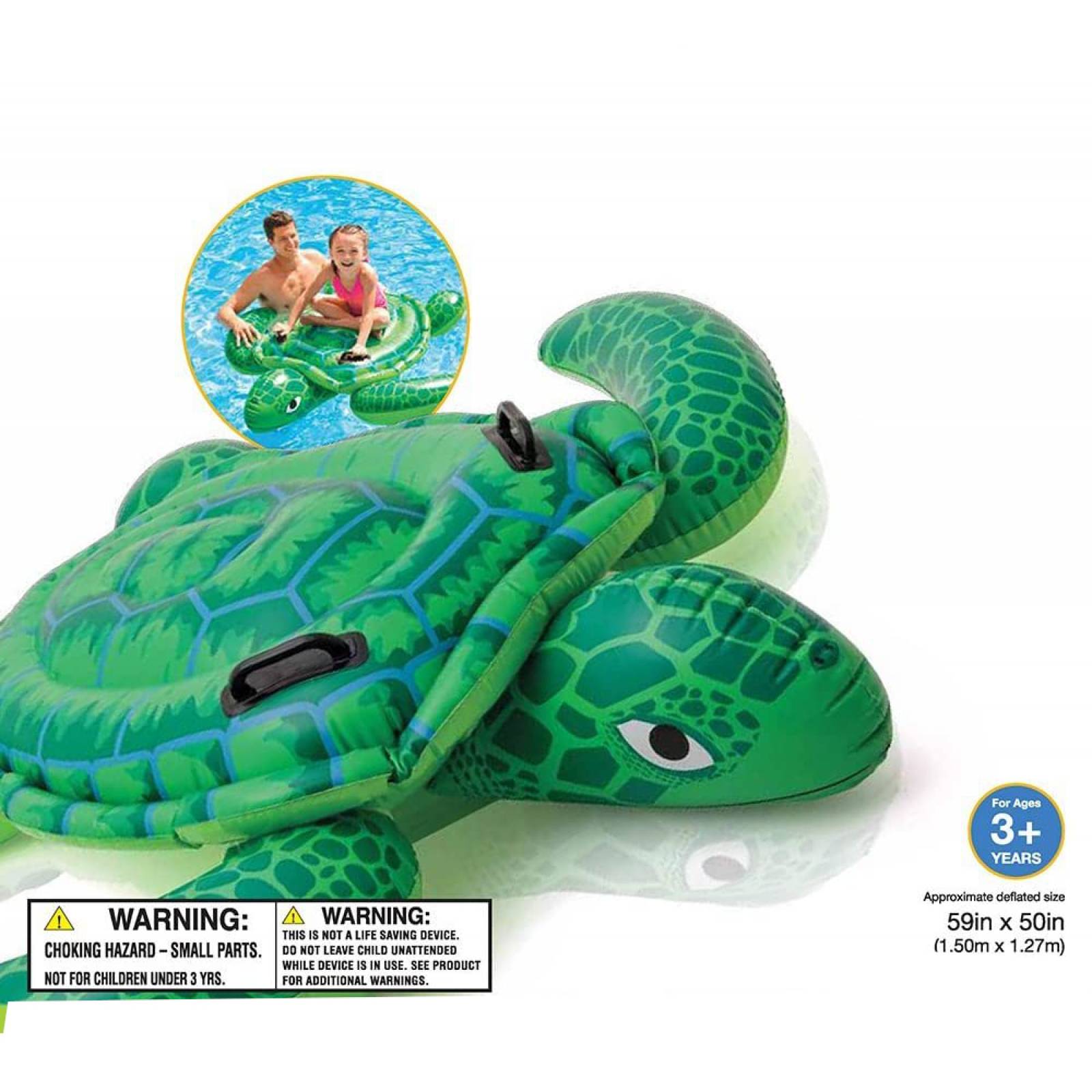 Tortuga Inflable Flotador  de 181 x 170 cm para Piscina Storyland.