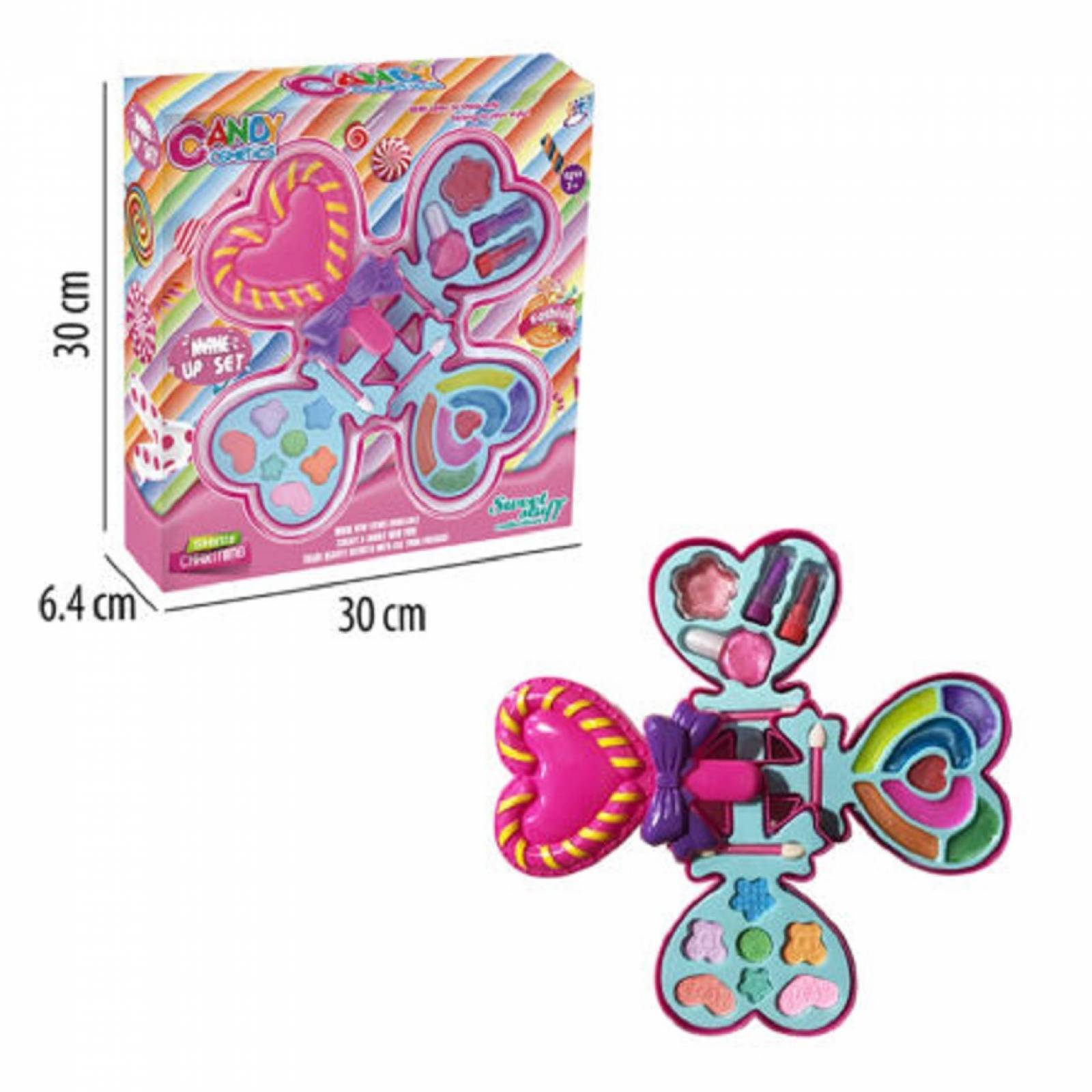 Juego de Maquillaje forma de corazon Storyland