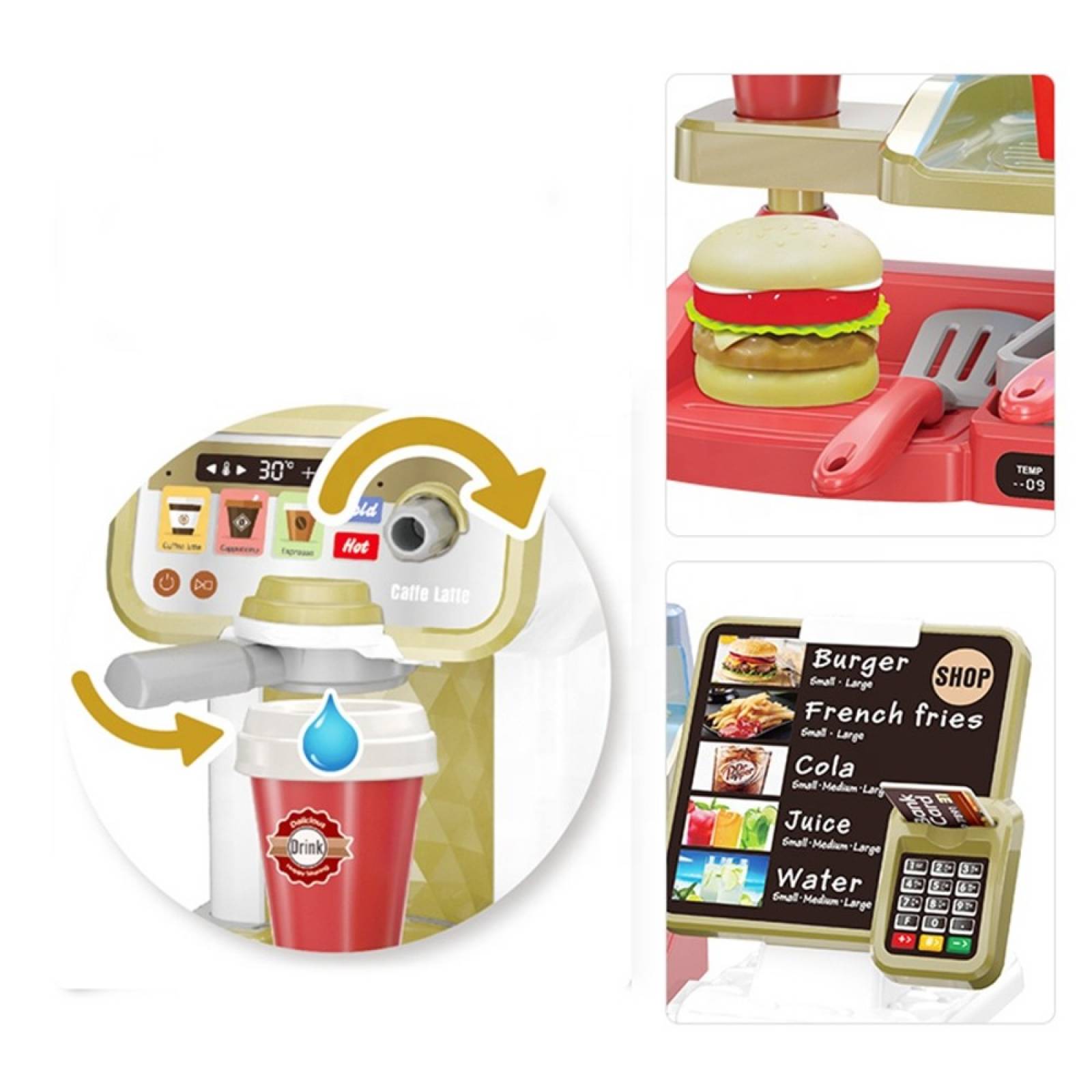 Caja registradora con luz y sonido Storyland.