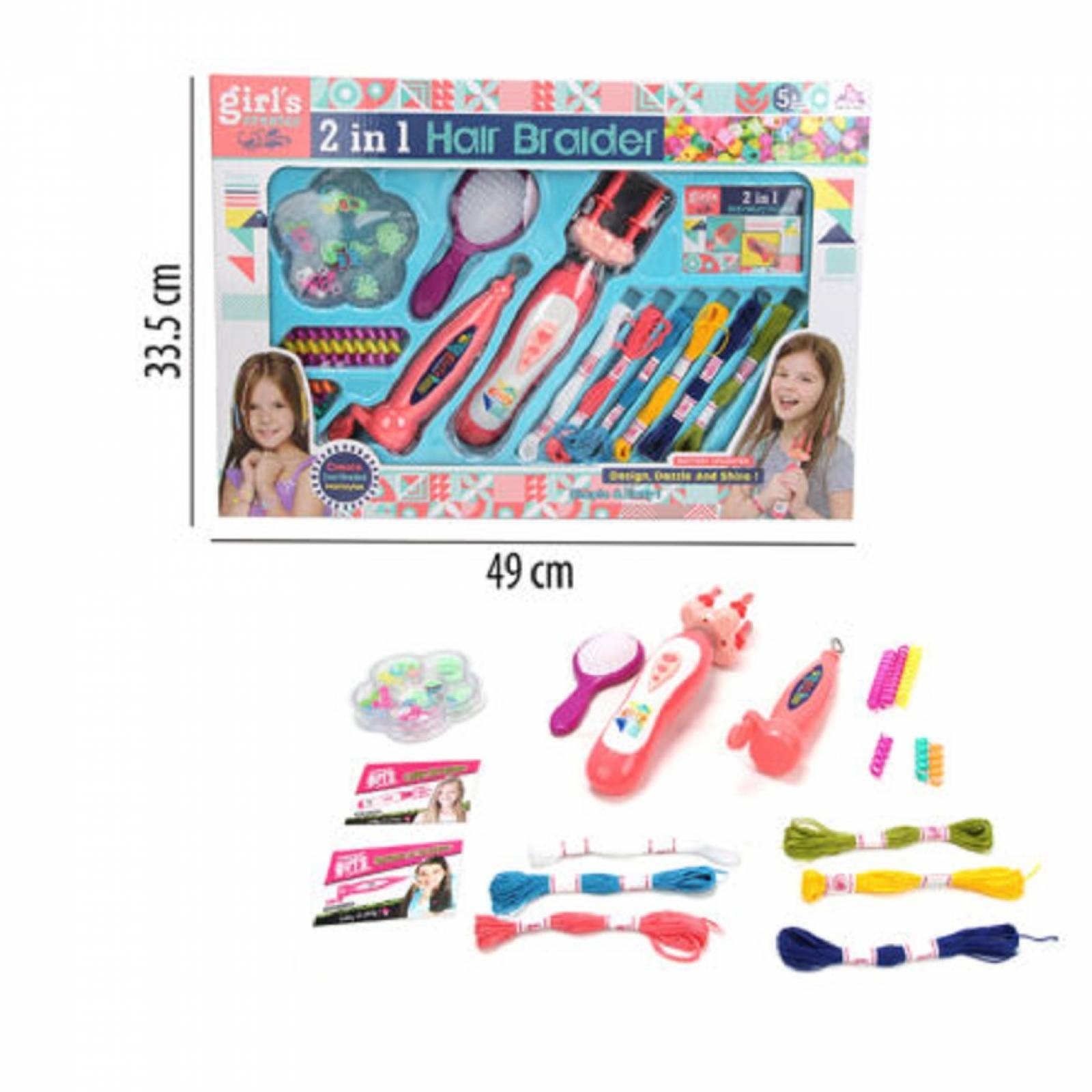 Juego para peinar 2 en 1 Storyland