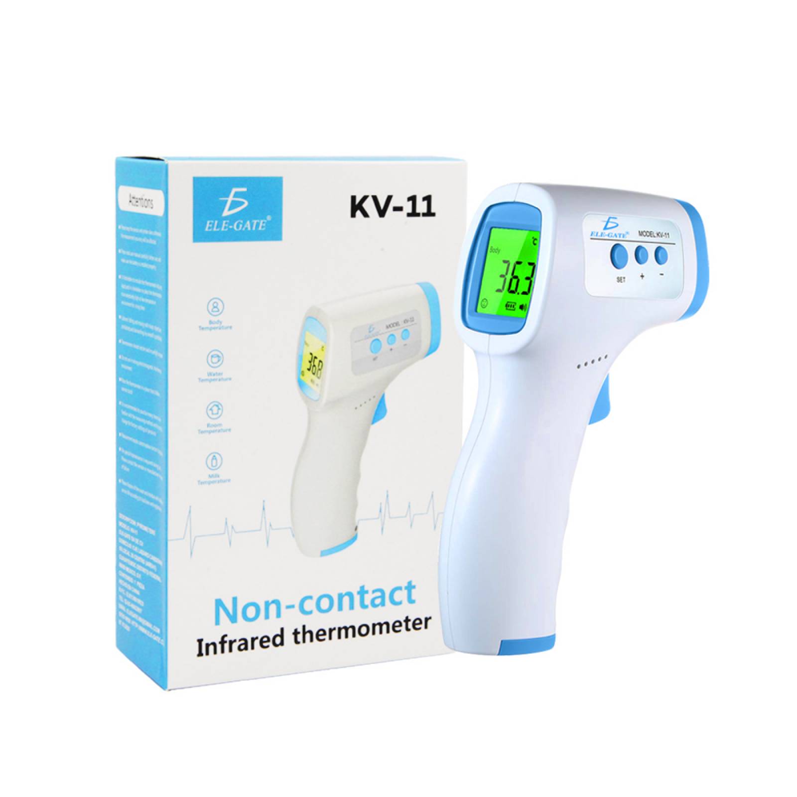 Termómetro Digital Infrarrojo.