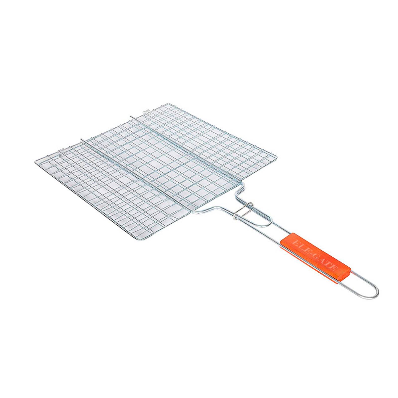 Pinza Parrilla Rejilla Malla Barbacoa Portatil Asador