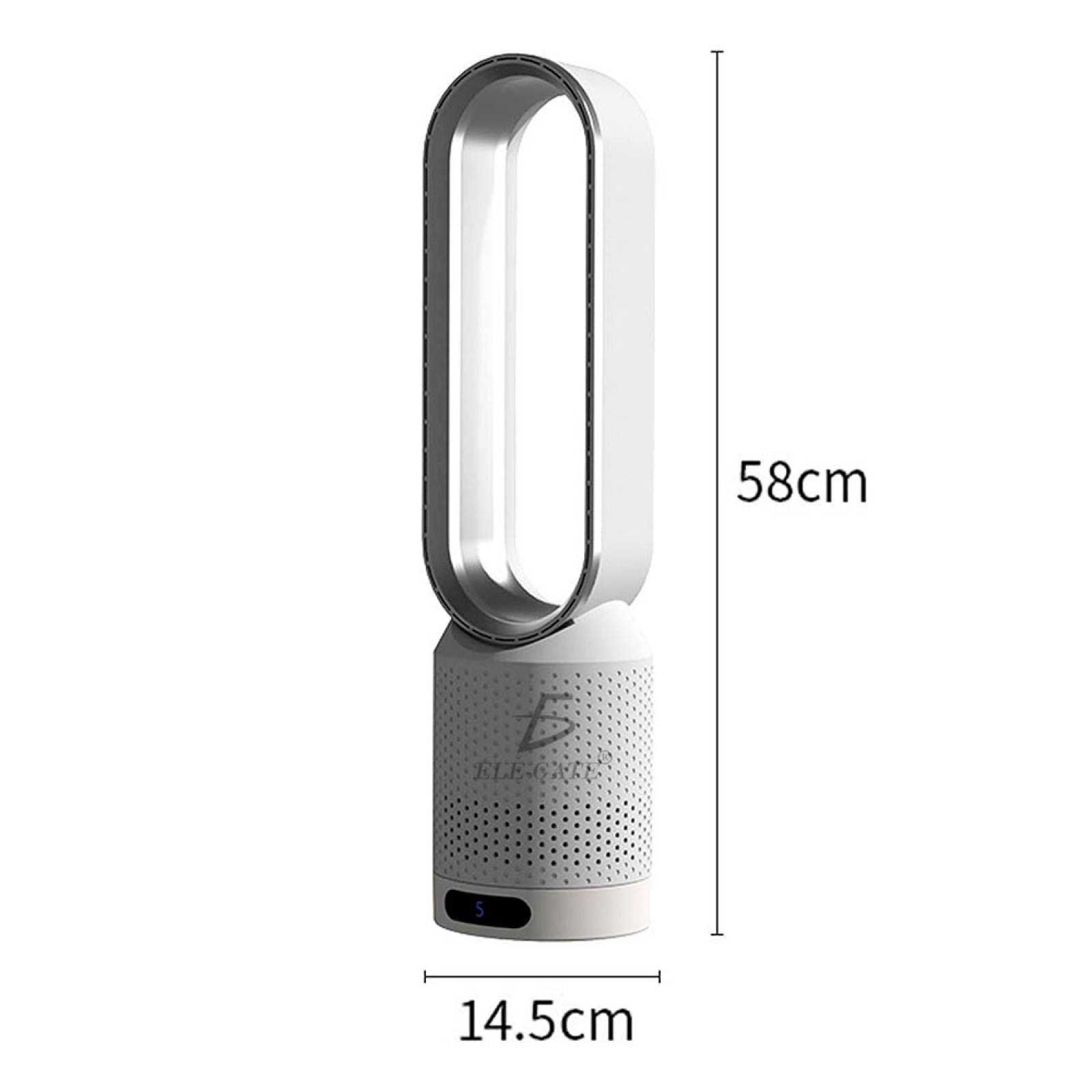 Ventilador torre sin aspas purificador aire Con control remoto.