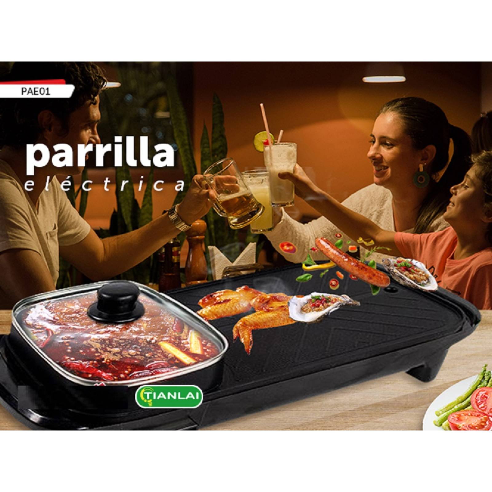 Parrilla Electrica Pae01