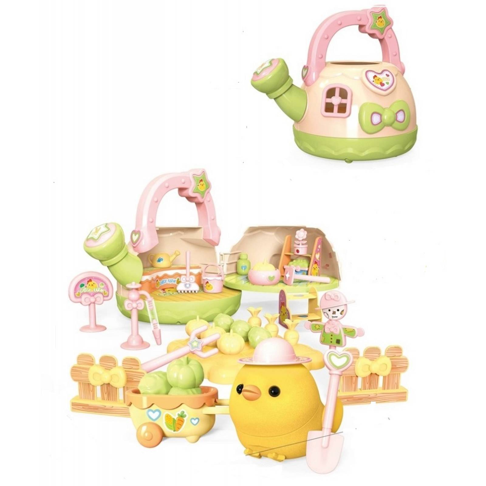 Juego De Huerta De Pollo Storyland QL0731 Multicolor